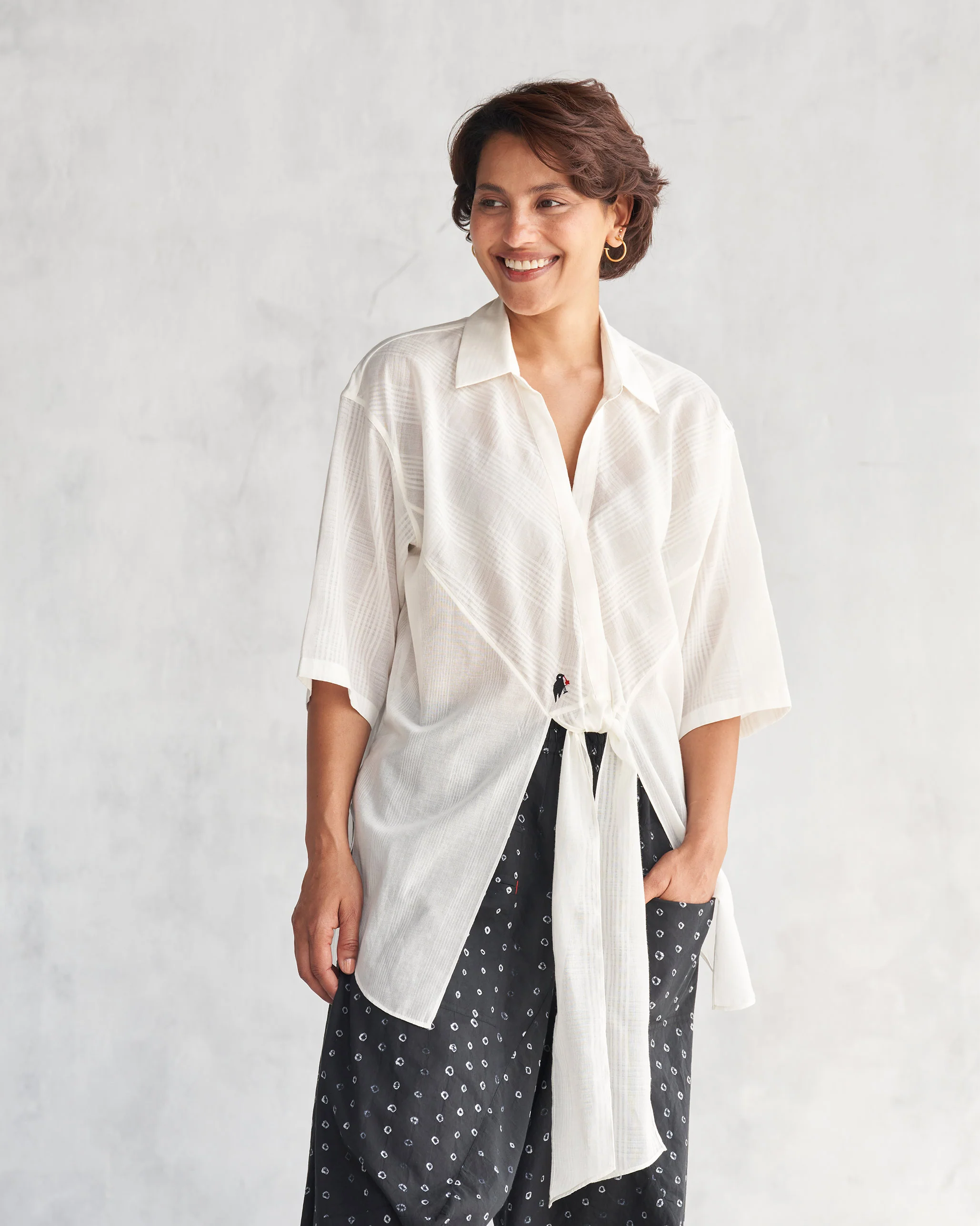 Naomi Shirt - Ivory - Image 6