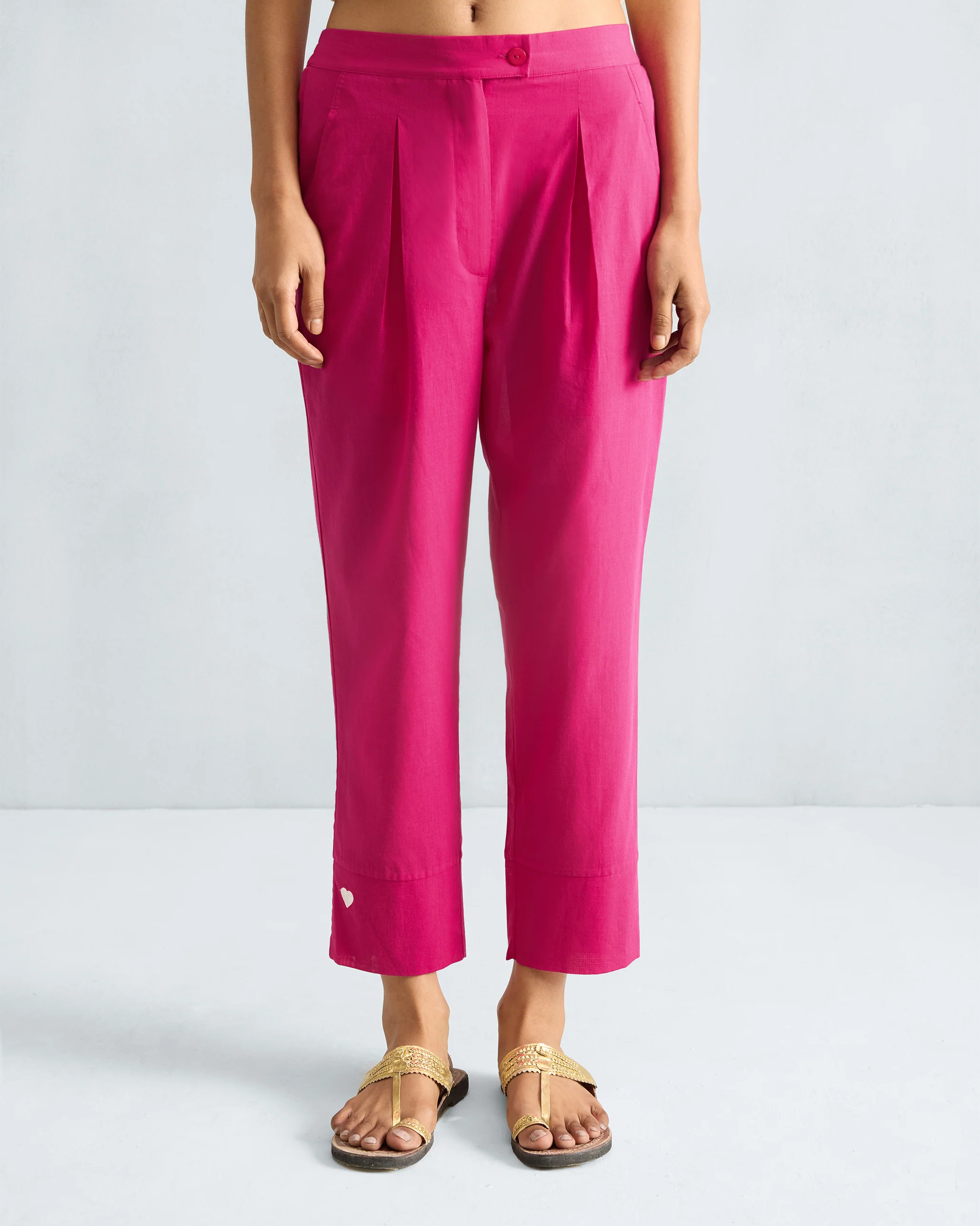 Narrow Pants - Fuchsia