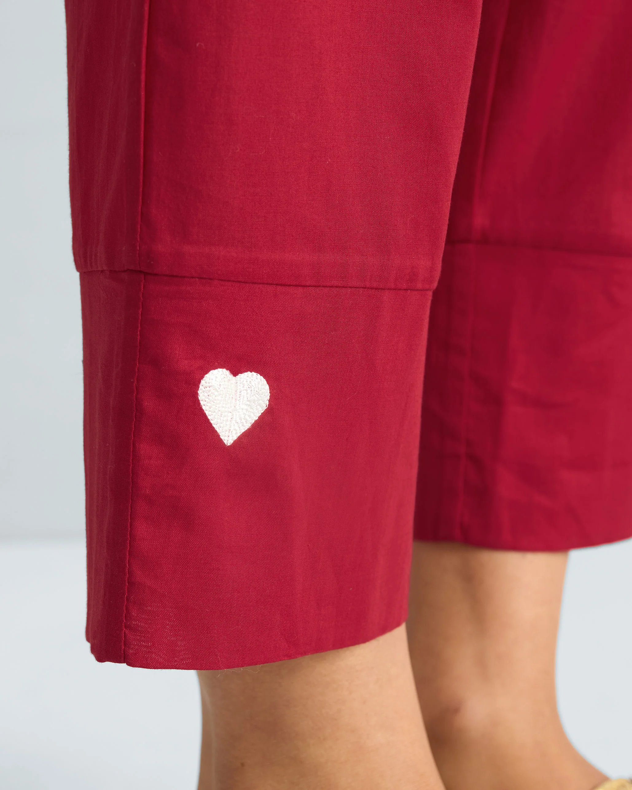Narrow Pants - Red - Image 3