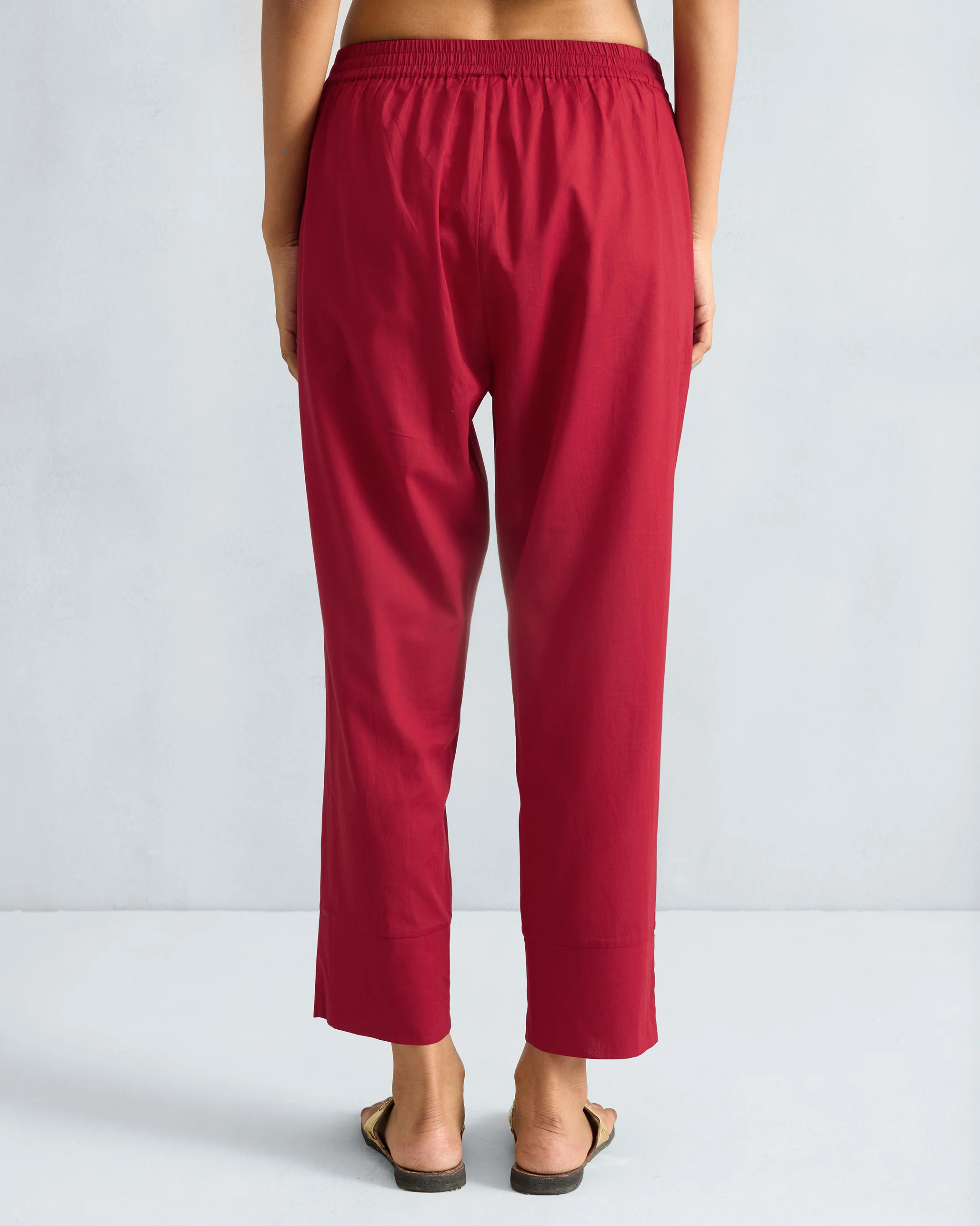Narrow Pants - Red - Image 4