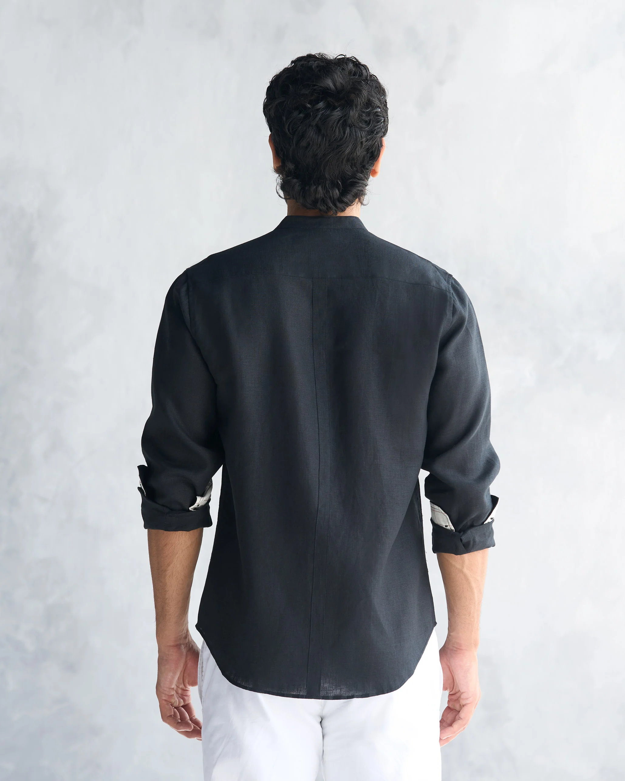 Nawab Shirt - Black - Image 4