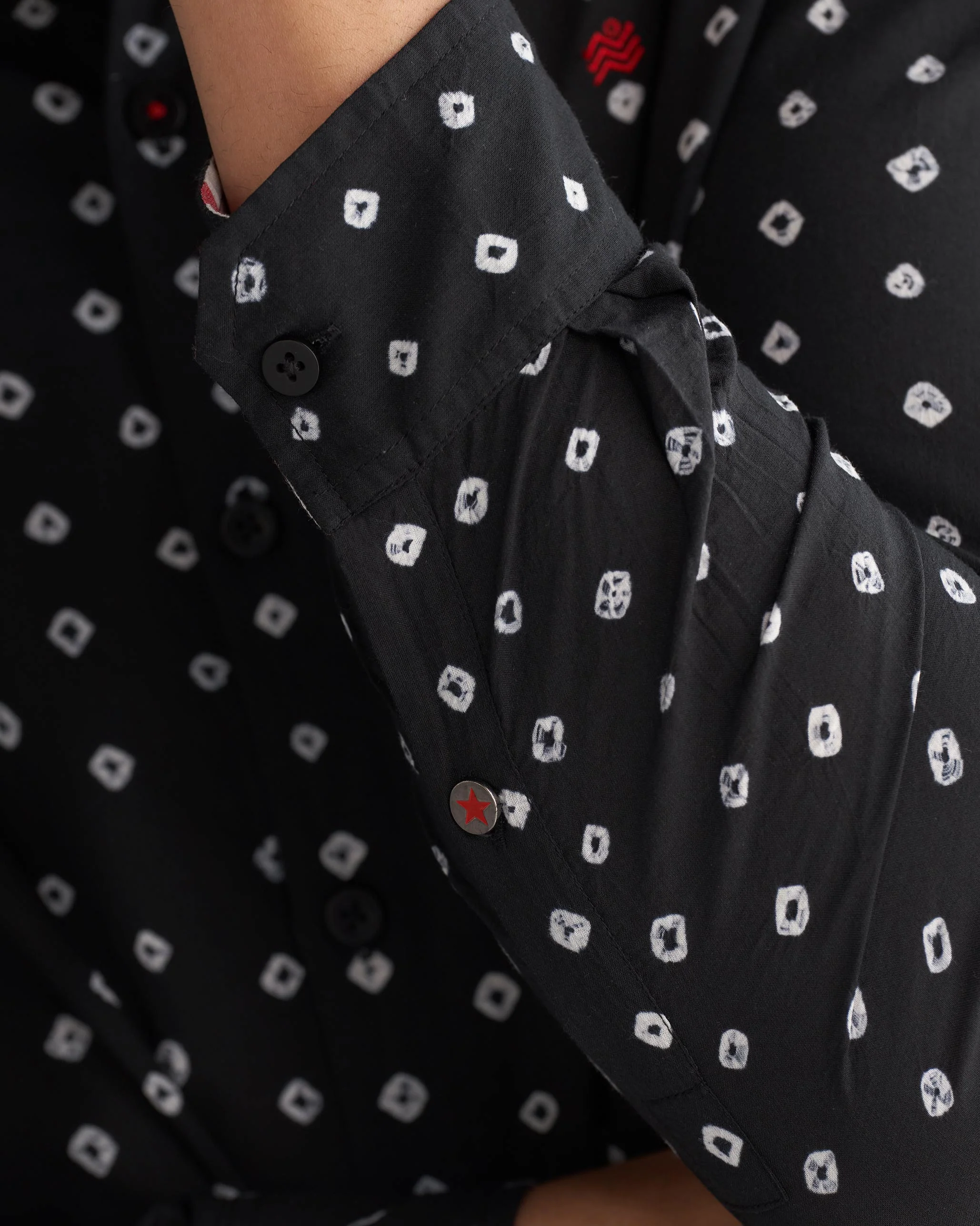 Nawab Shirt - Black - Image 3