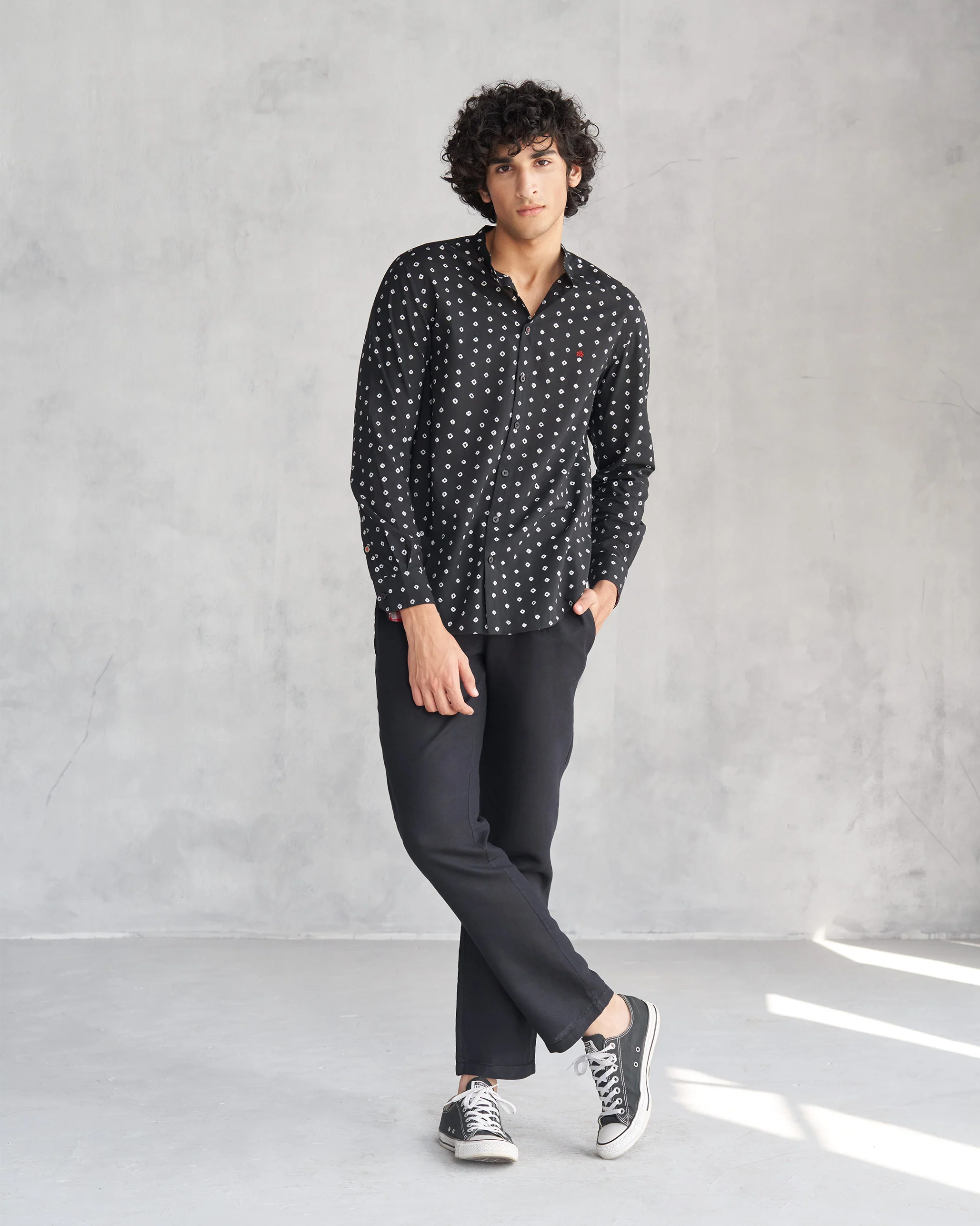 Nawab Shirt - Black - Image 8