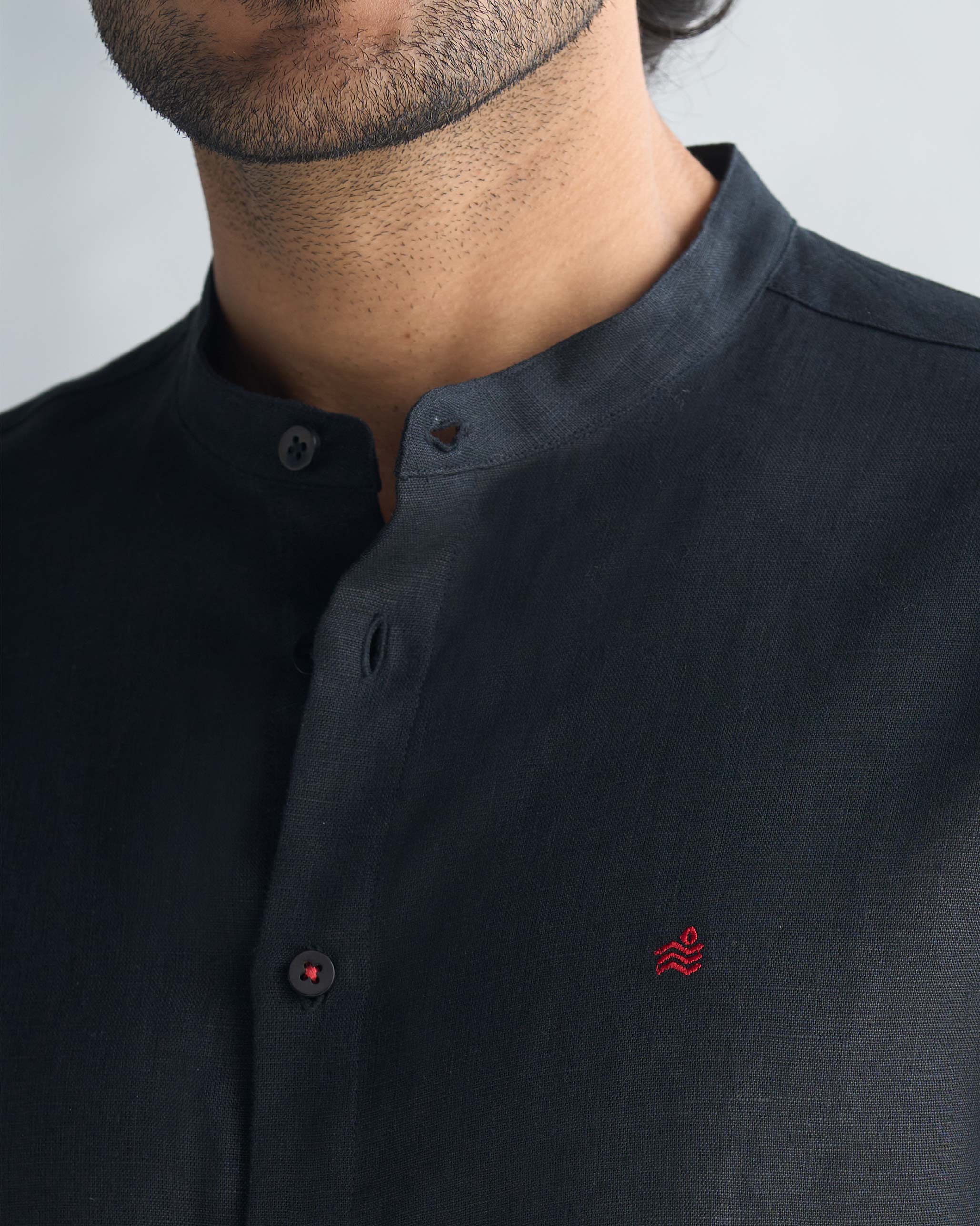Nawab Shirt - Black - Image 2