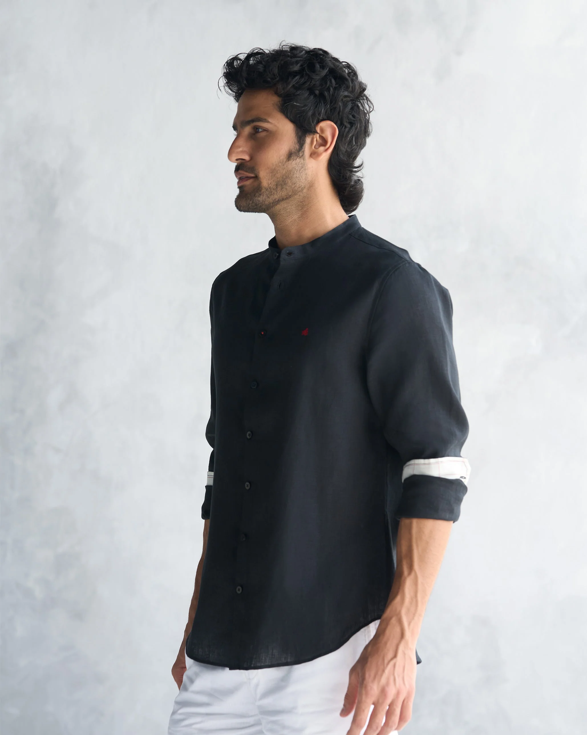 Nawab Shirt - Black - Image 3