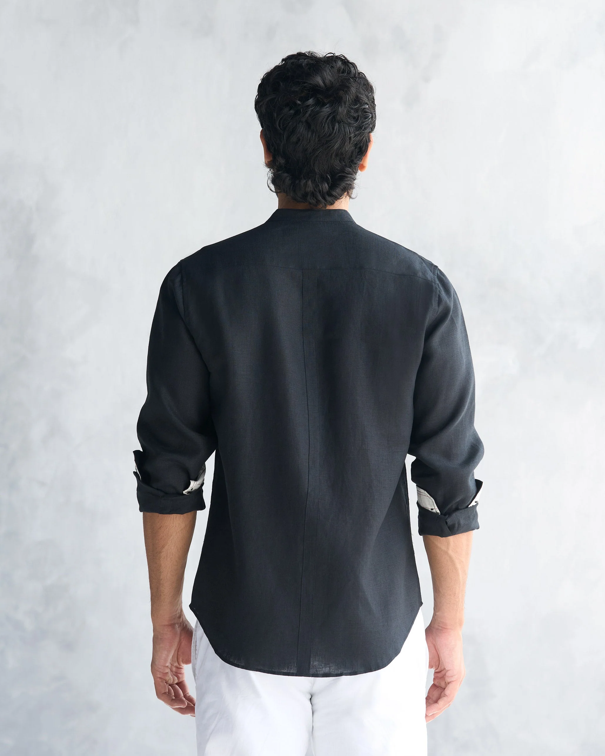 Nawab Shirt - Black - Image 4
