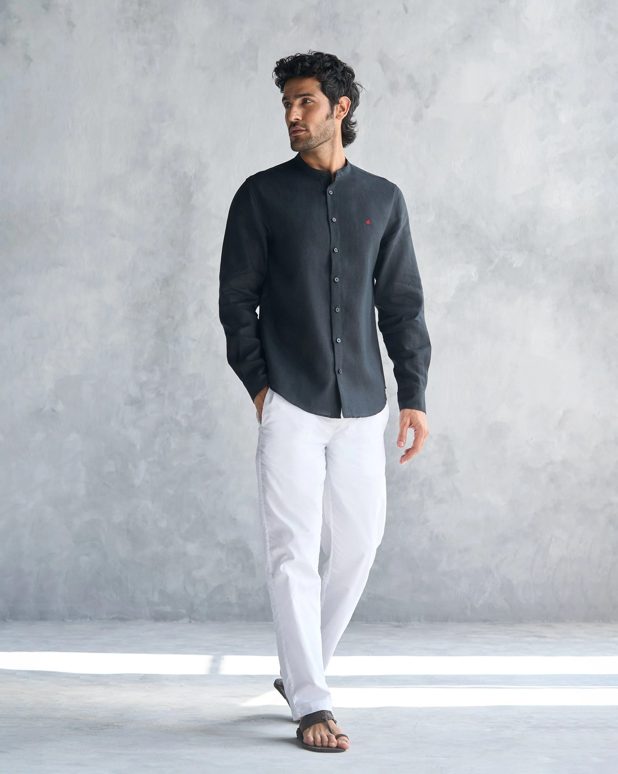 Nawab Shirt - Black - Image 5