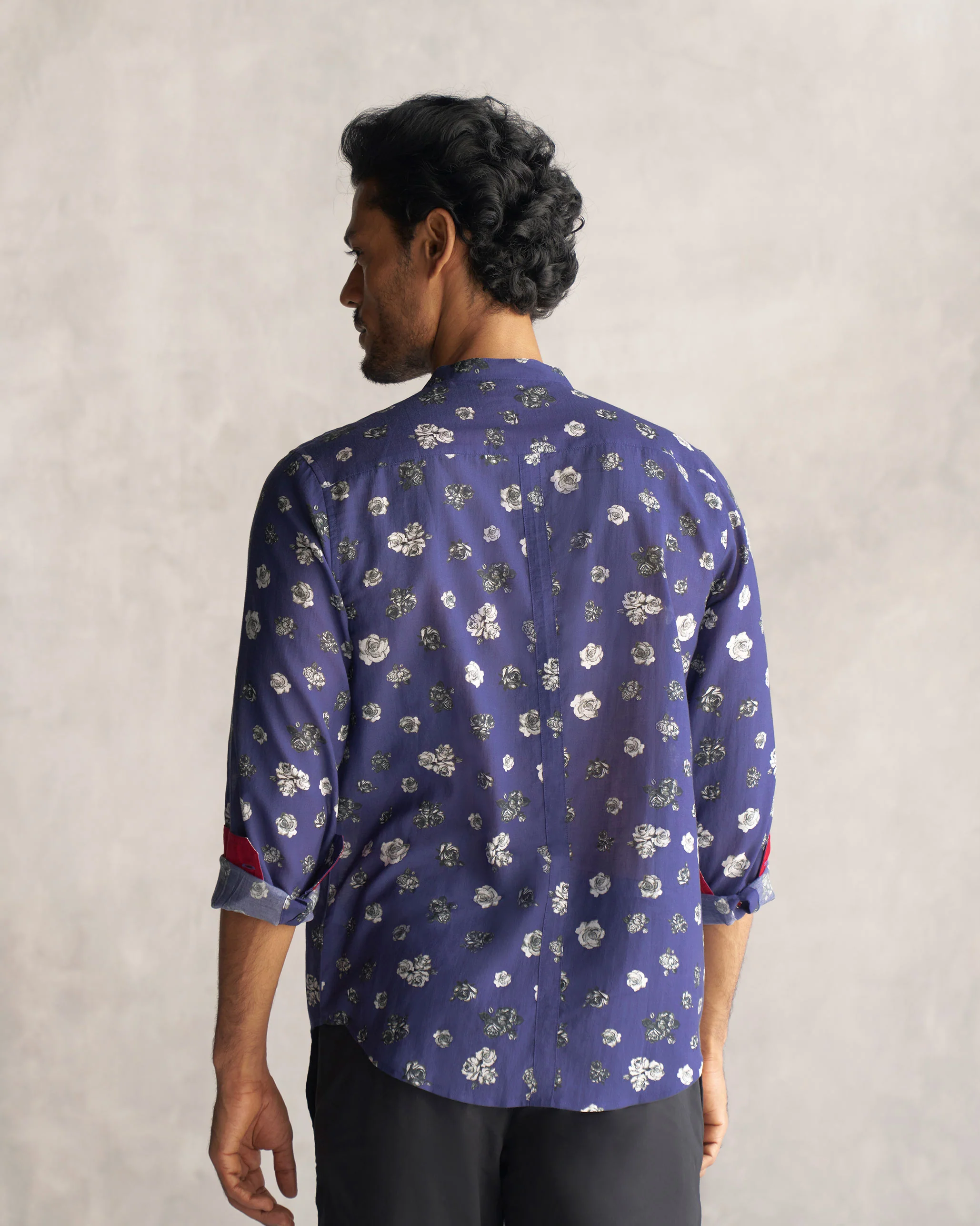 Nawab Shirt - Blue - Image 4