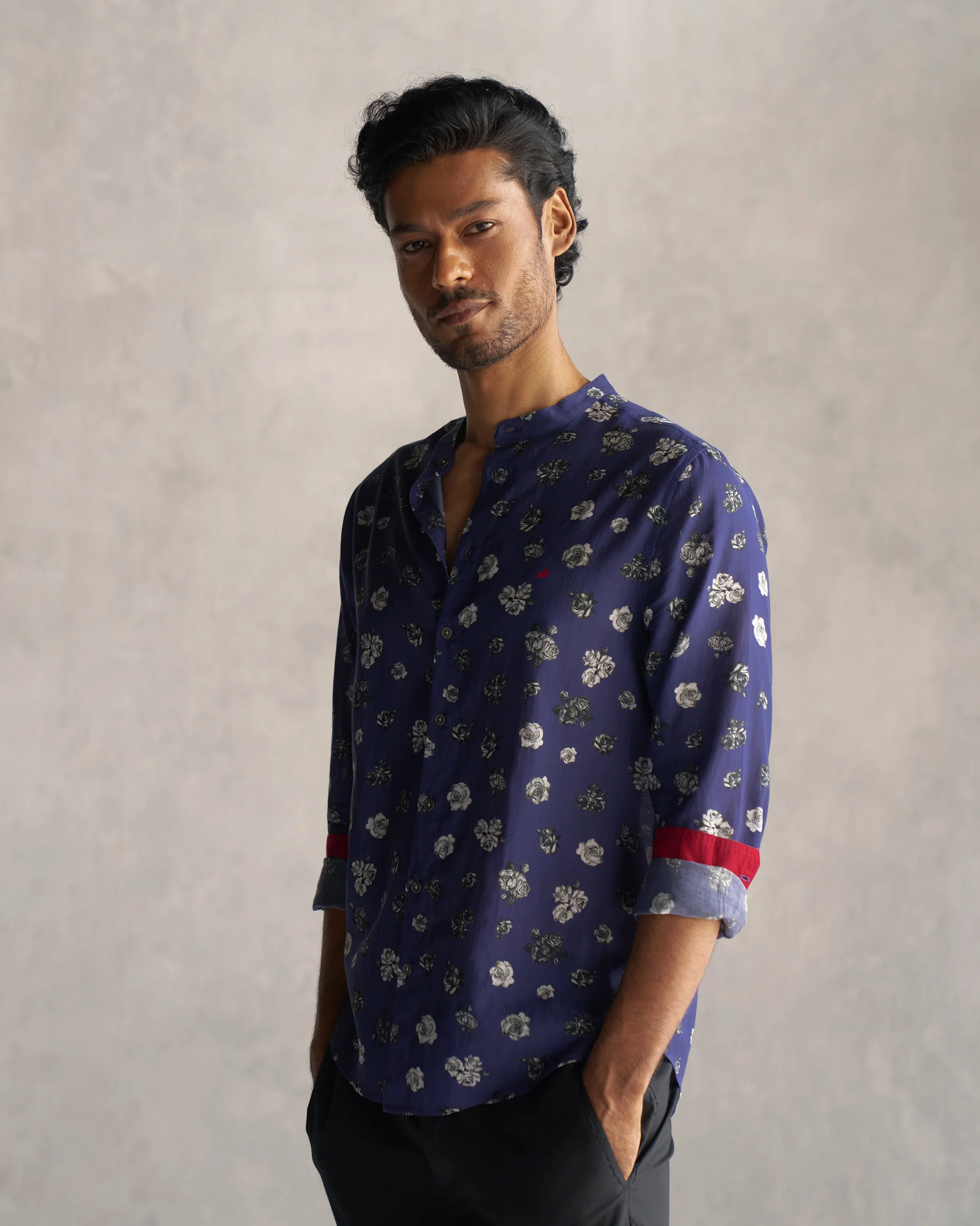 Nawab Shirt - Blue - Image 6
