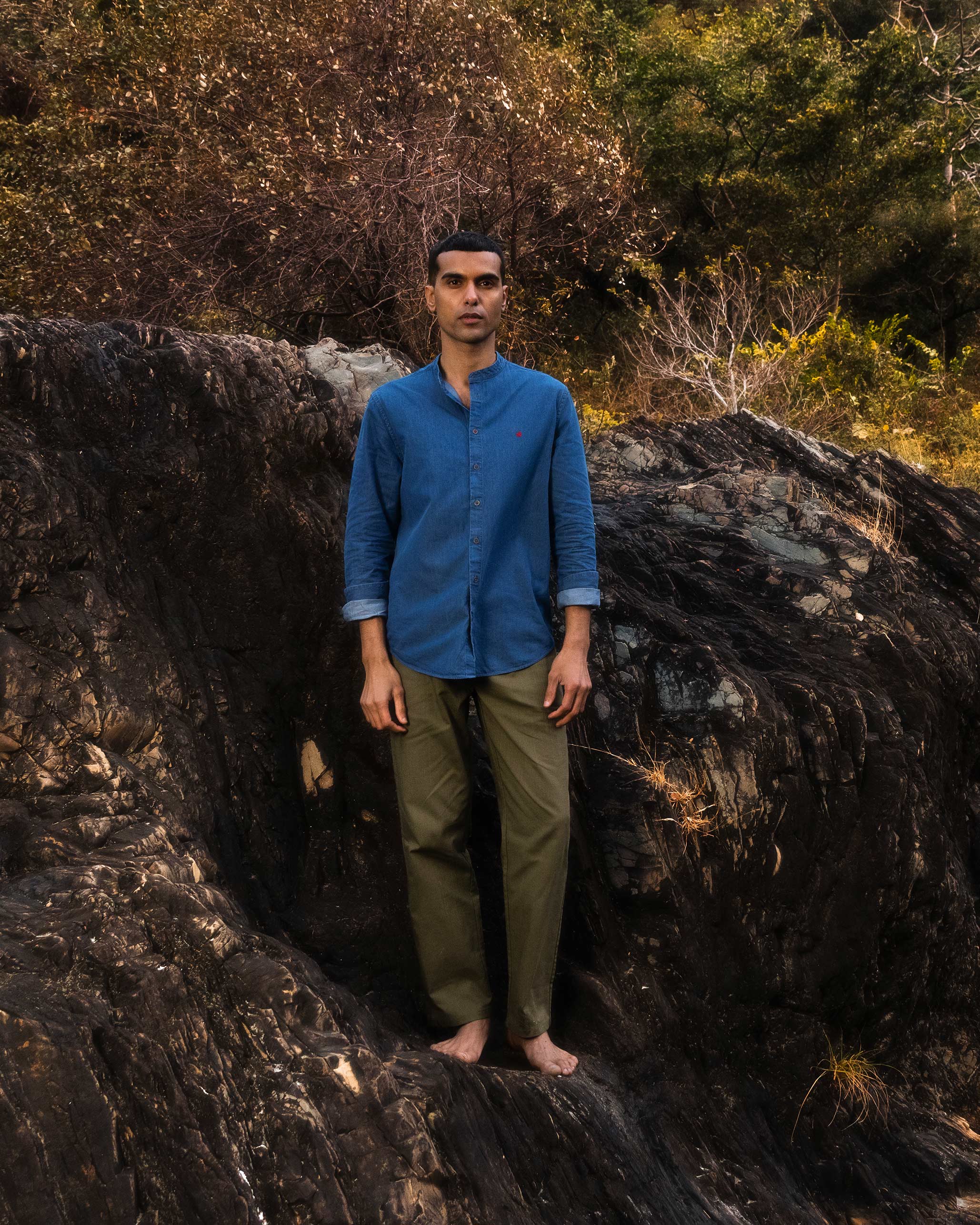 Nawab Shirt - Denim - Image 2