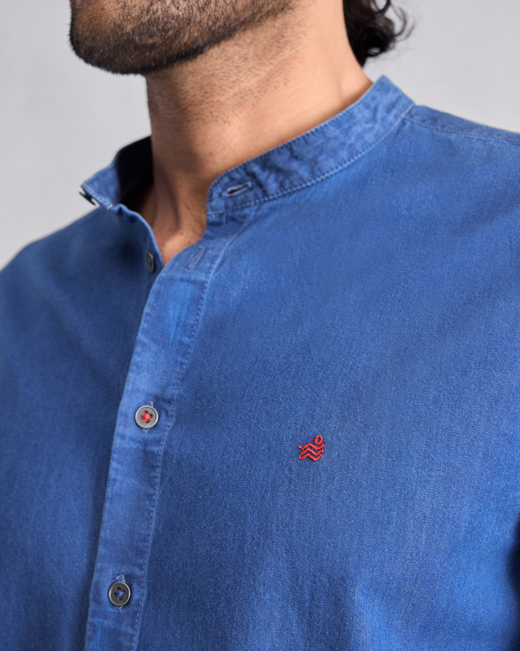 Nawab Shirt - Denim - Image 5