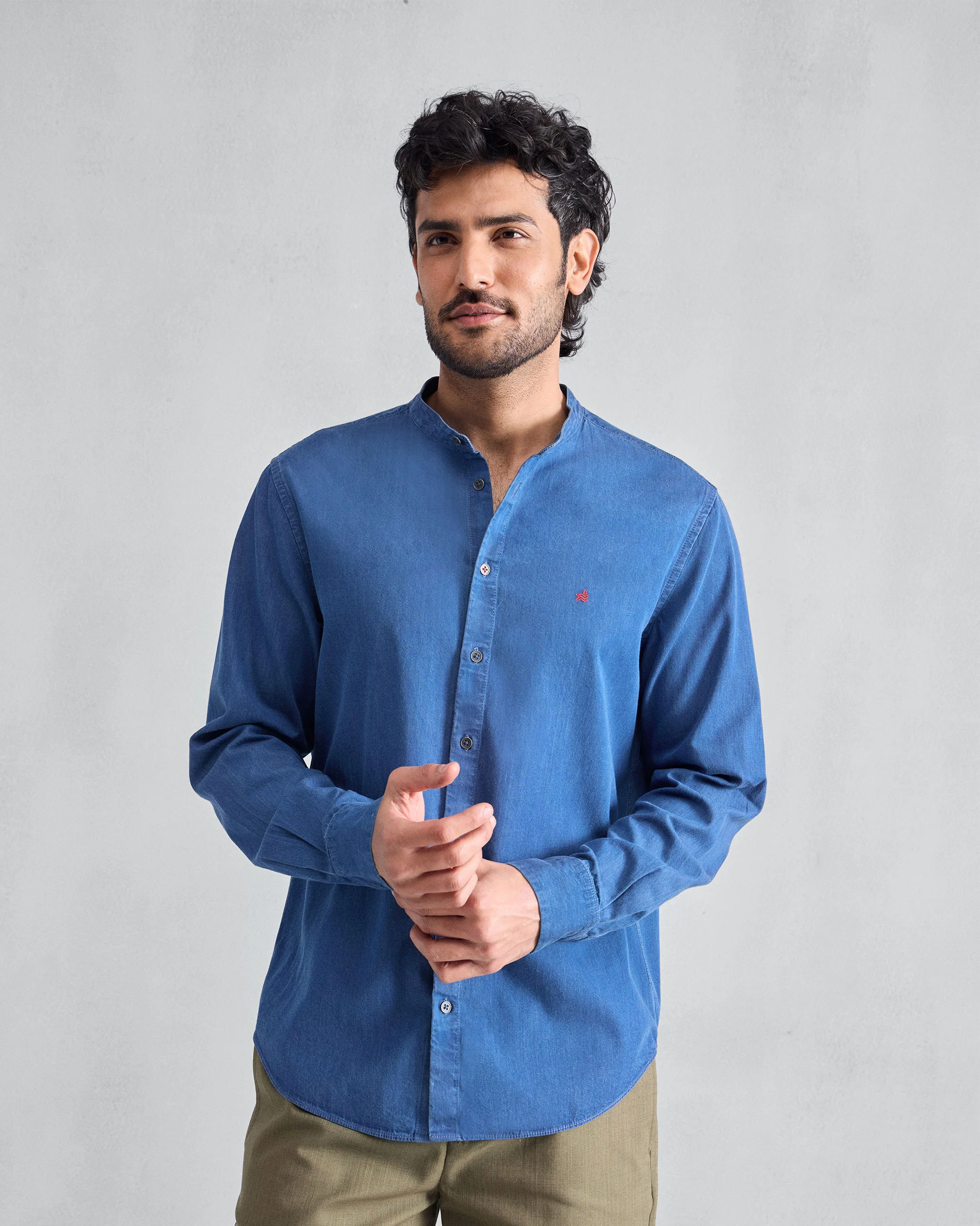 Nawab Shirt - Denim - Image 6