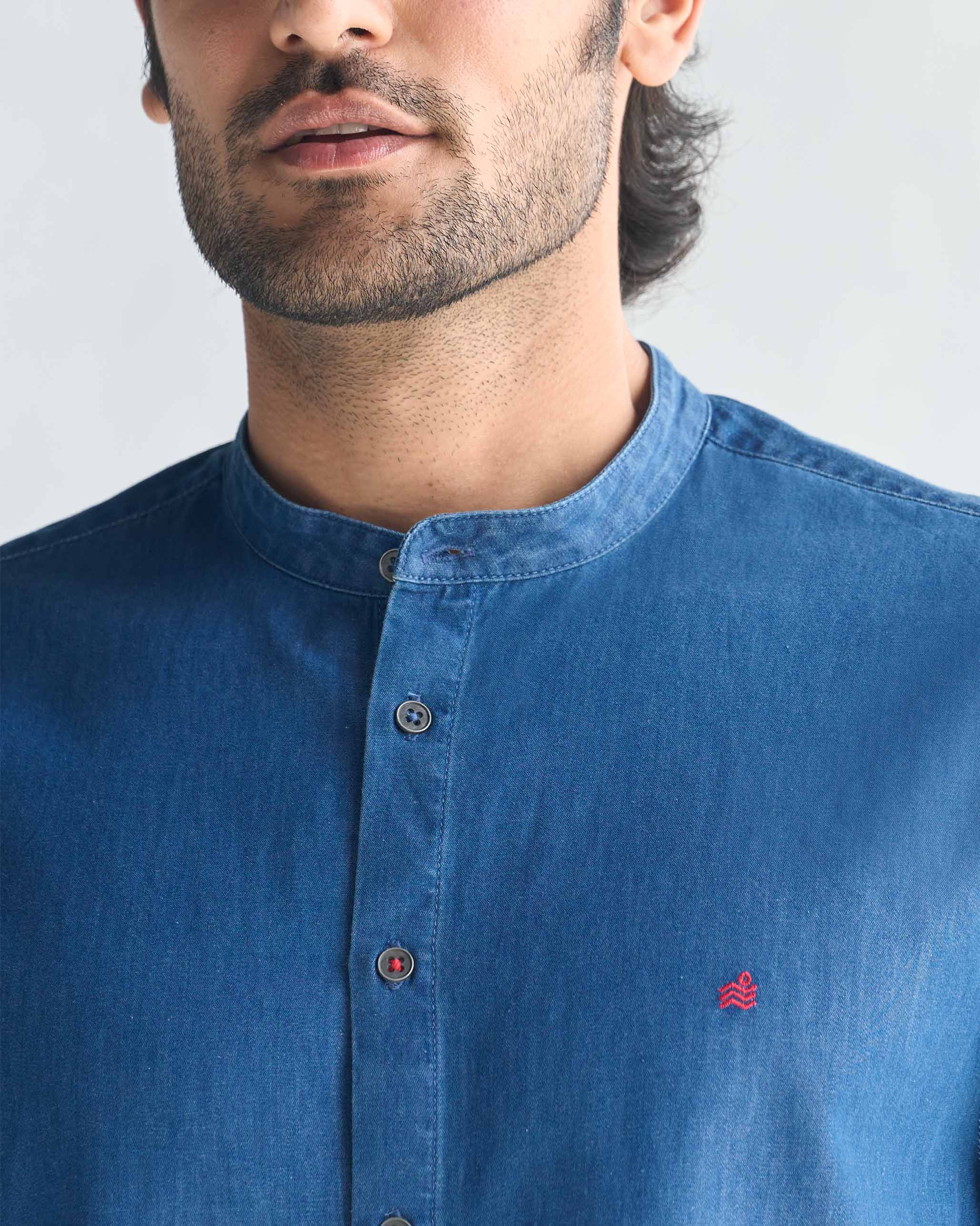 Nawab Shirt - Blue - Image 2