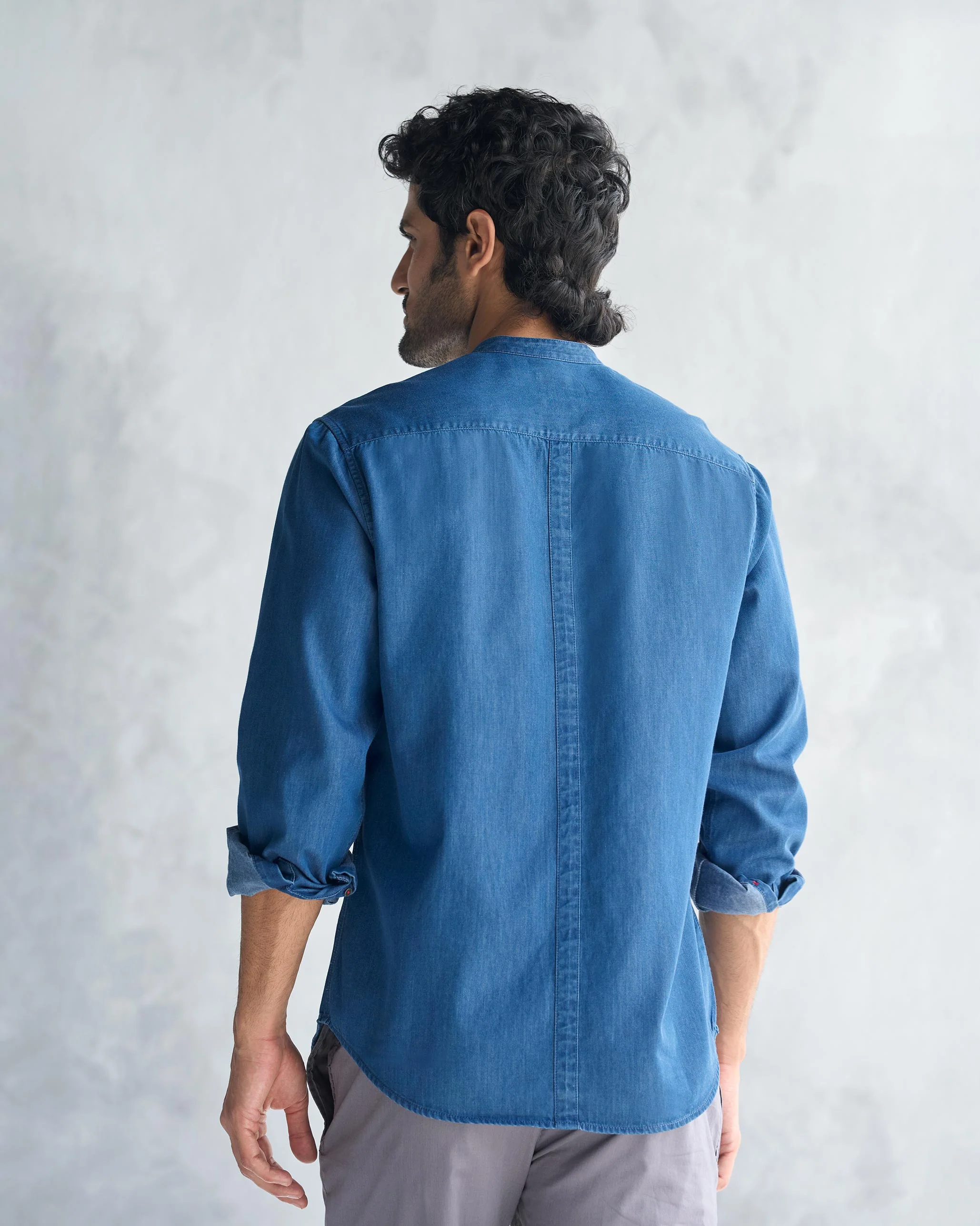 Nawab Shirt - Blue - Image 3