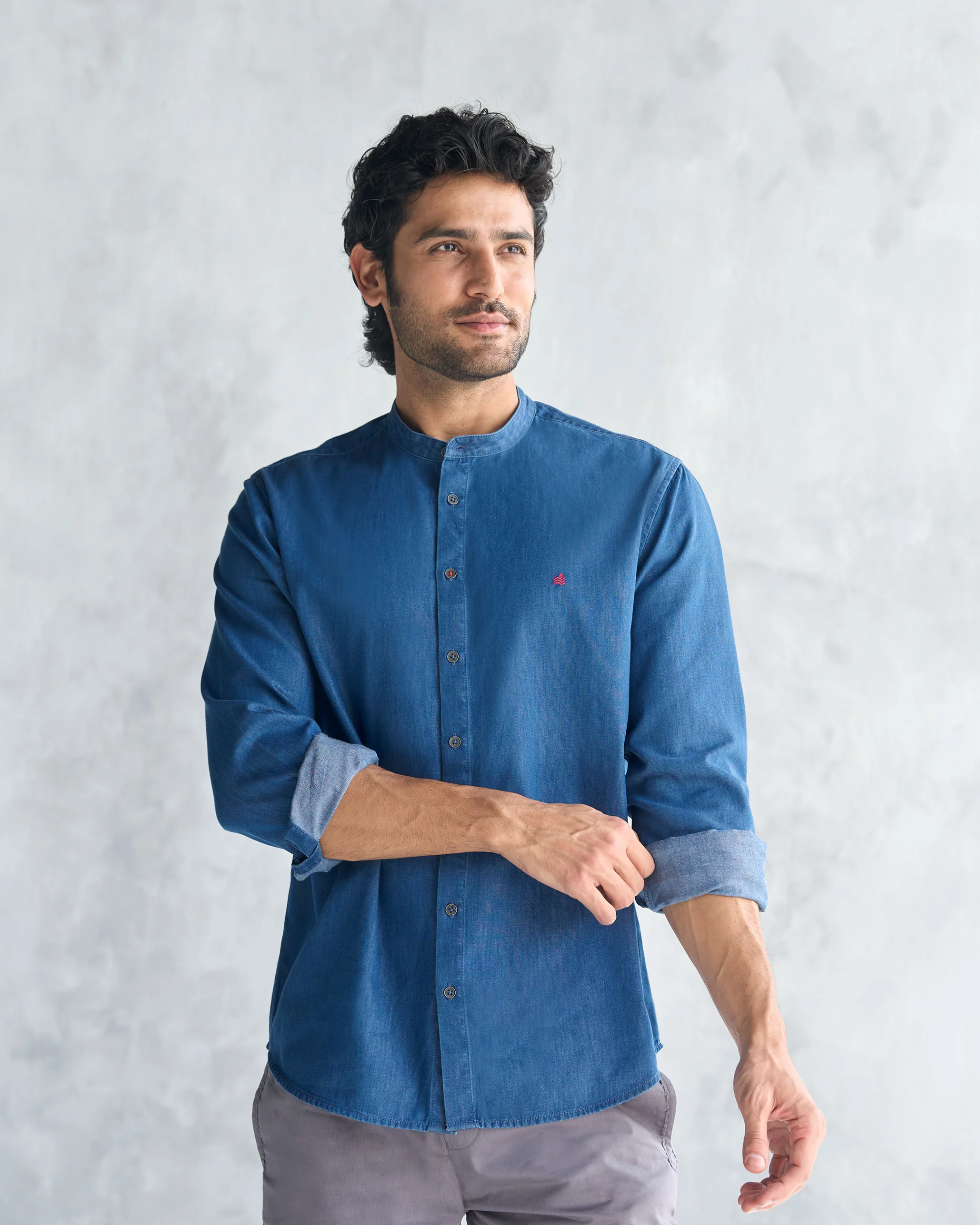 Nawab Shirt - Blue - Image 4
