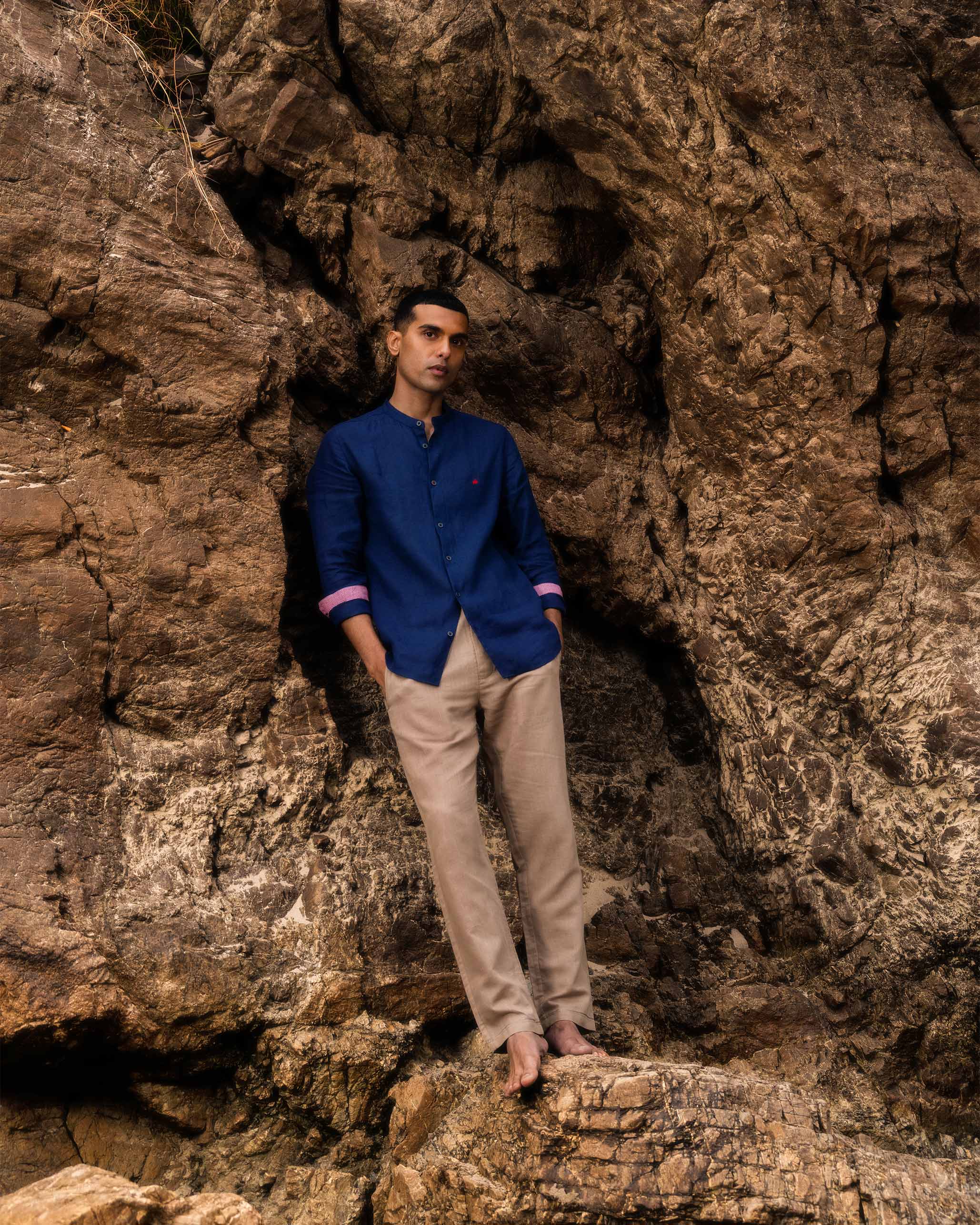 Nawab Shirt - Ink Blue - Image 2