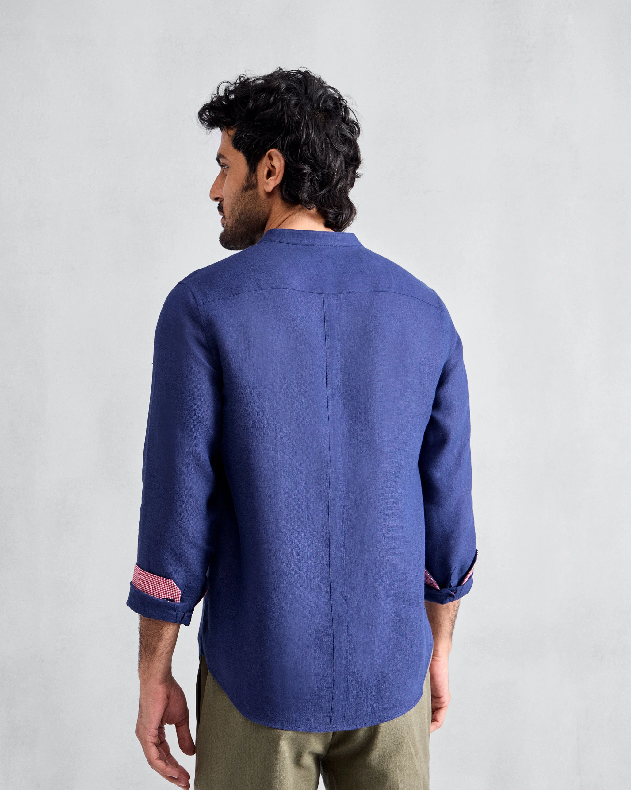 Nawab Shirt - Ink Blue - Image 4