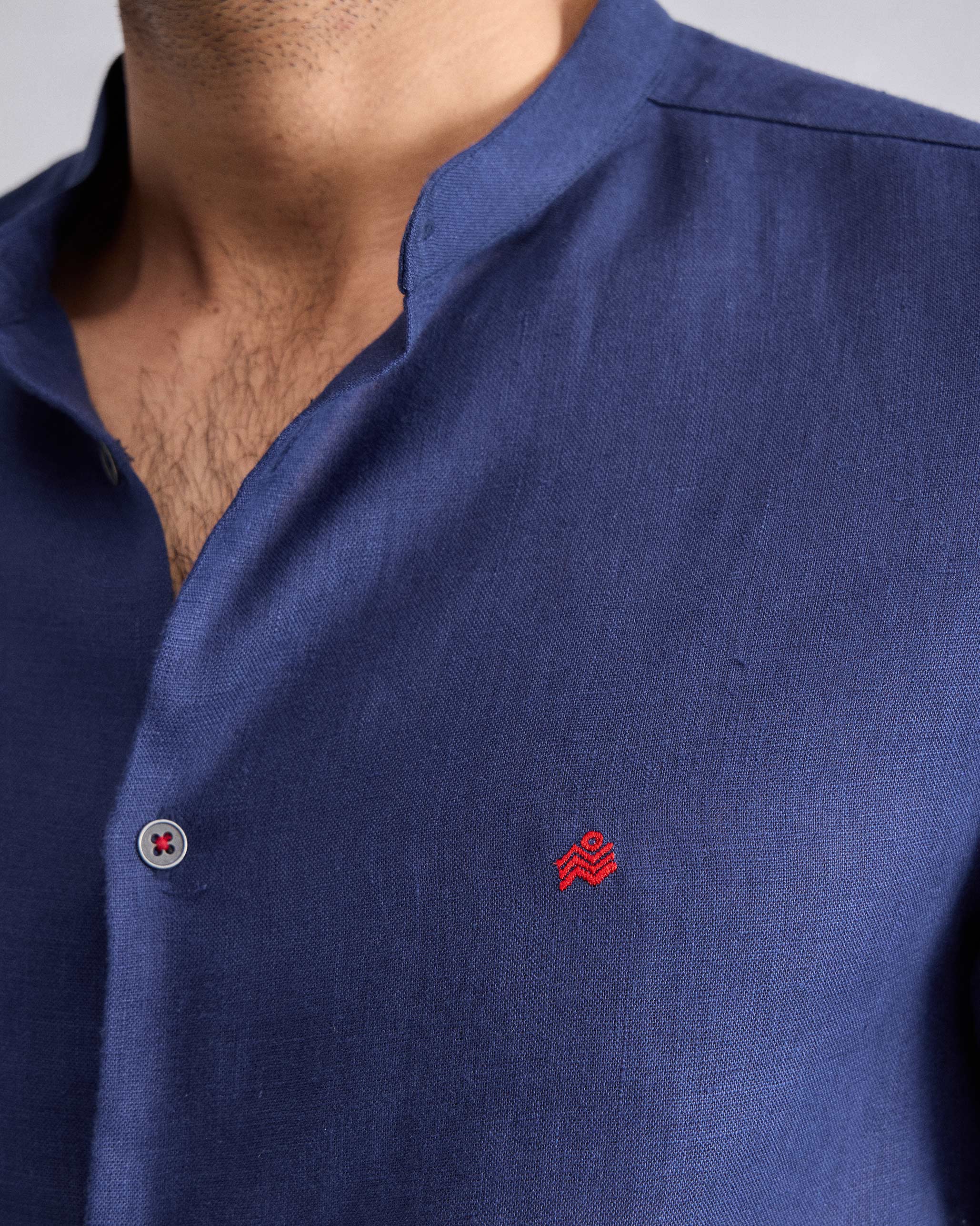 Nawab Shirt - Ink Blue - Image 5