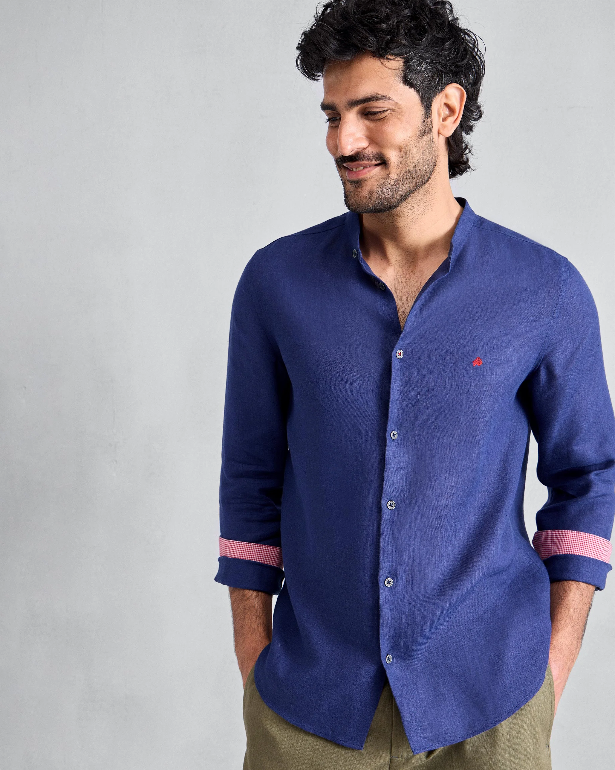 Nawab Shirt - Ink Blue - Image 8