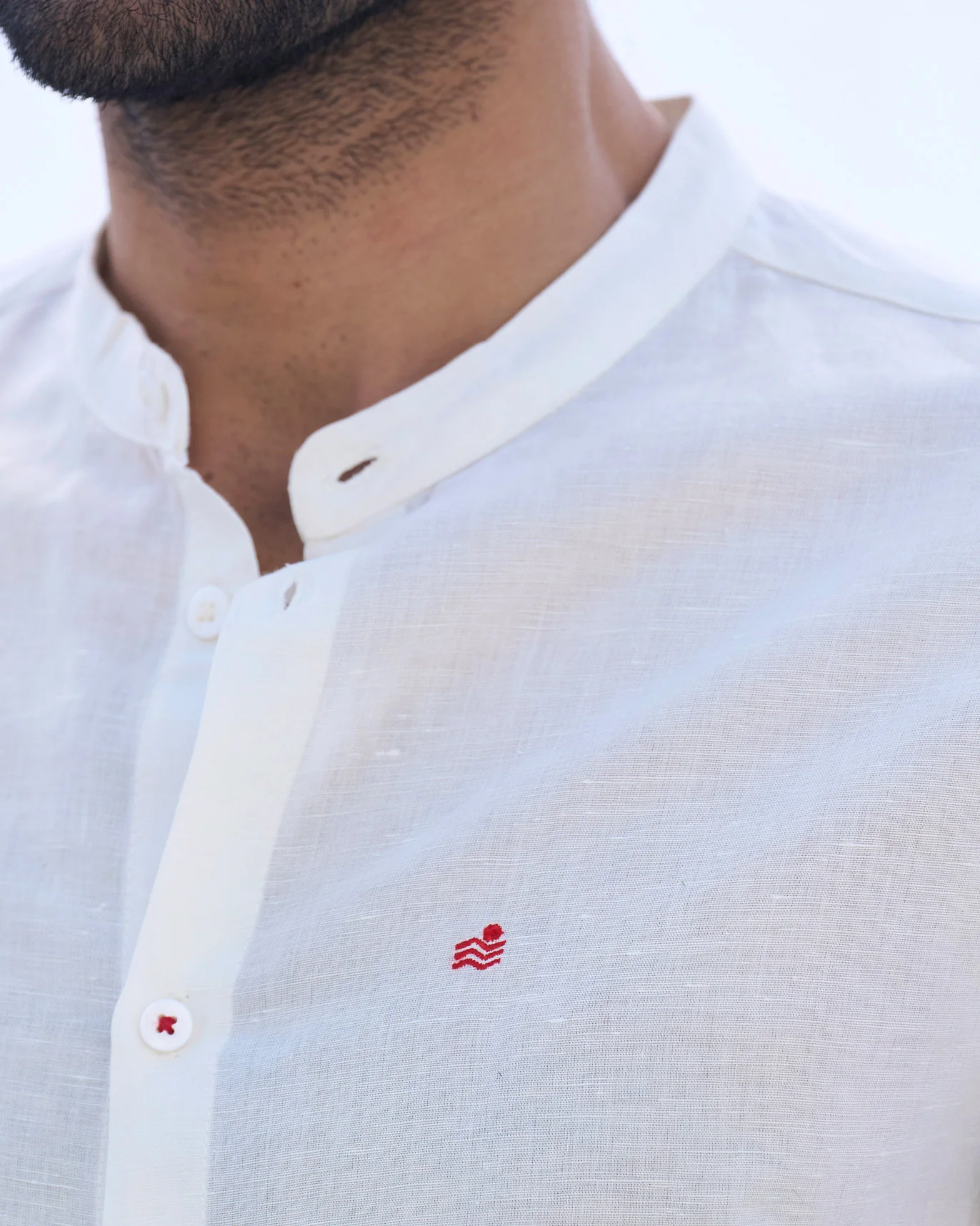Nawab Shirt - Ivory - Image 2