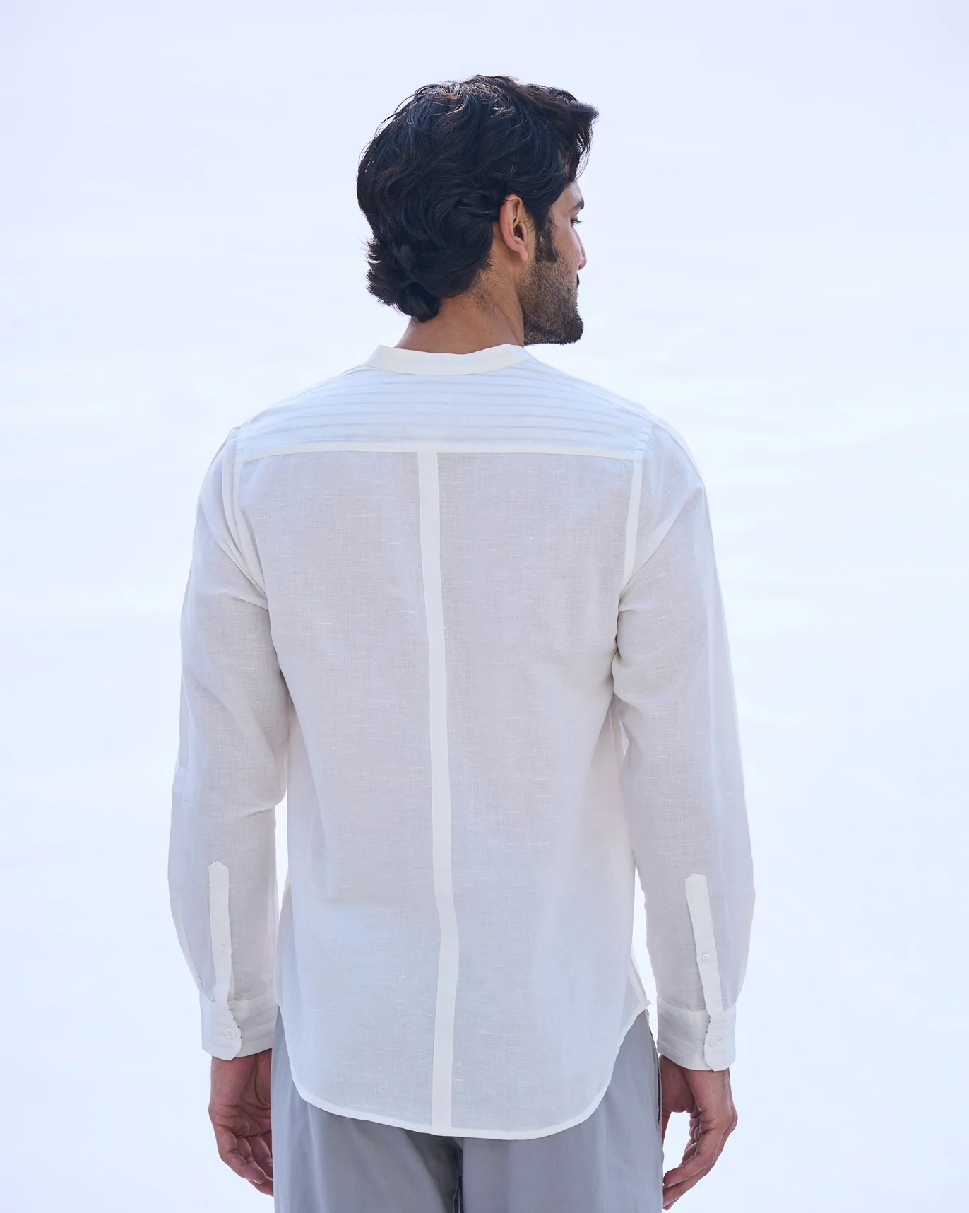 Nawab Shirt - Ivory - Image 4