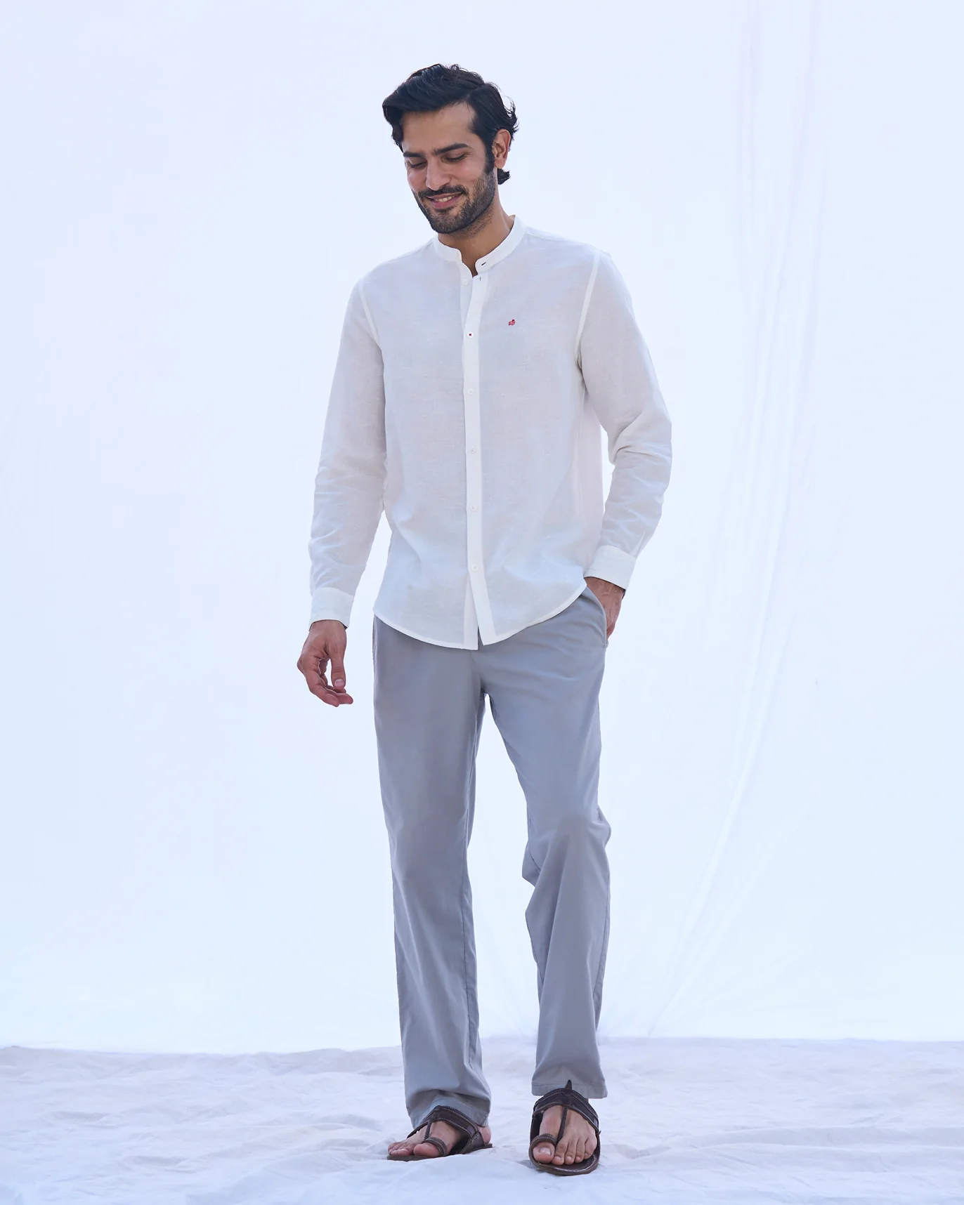Nawab Shirt - Ivory - Image 5