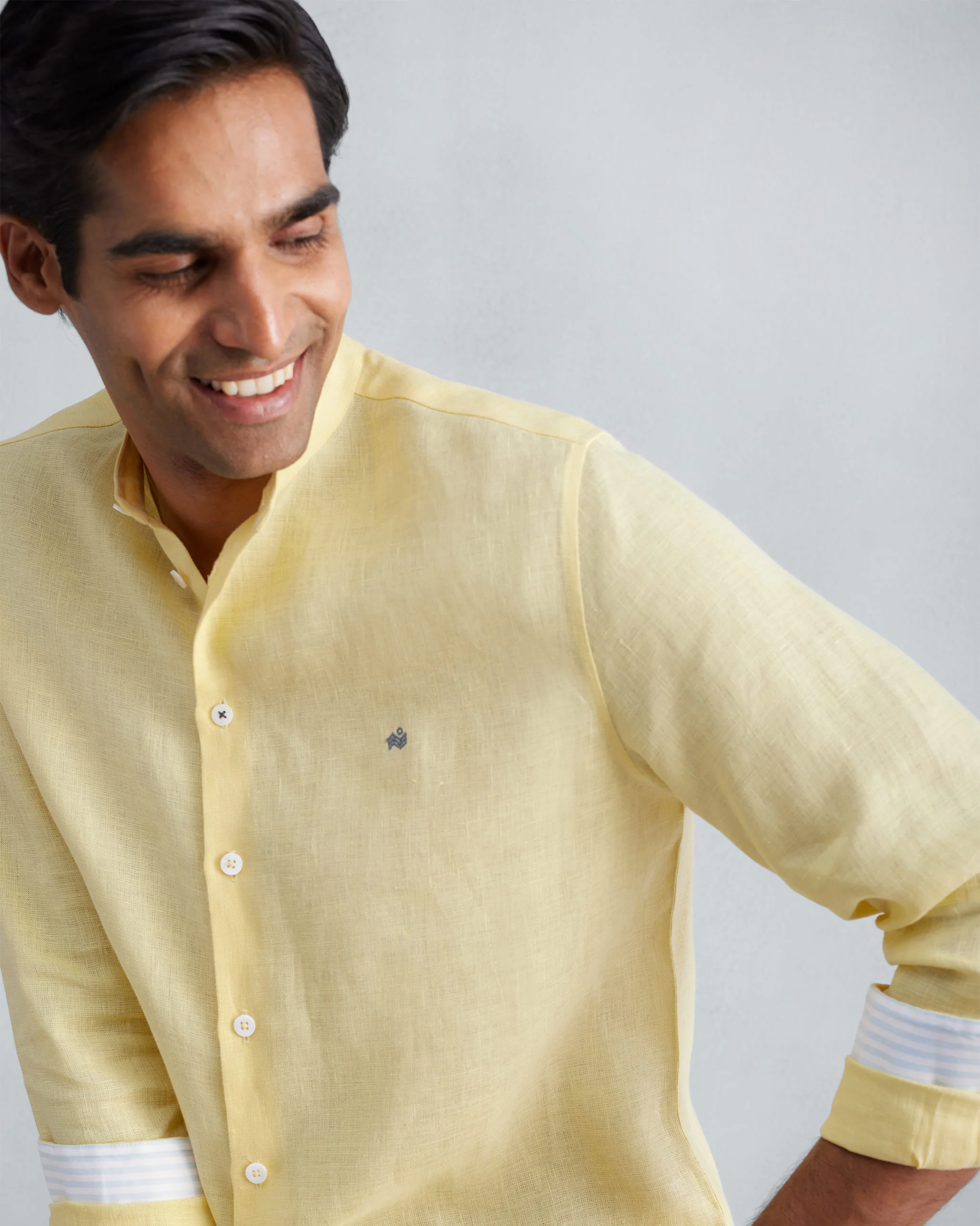 Nawab Shirt - Lemon - Image 2
