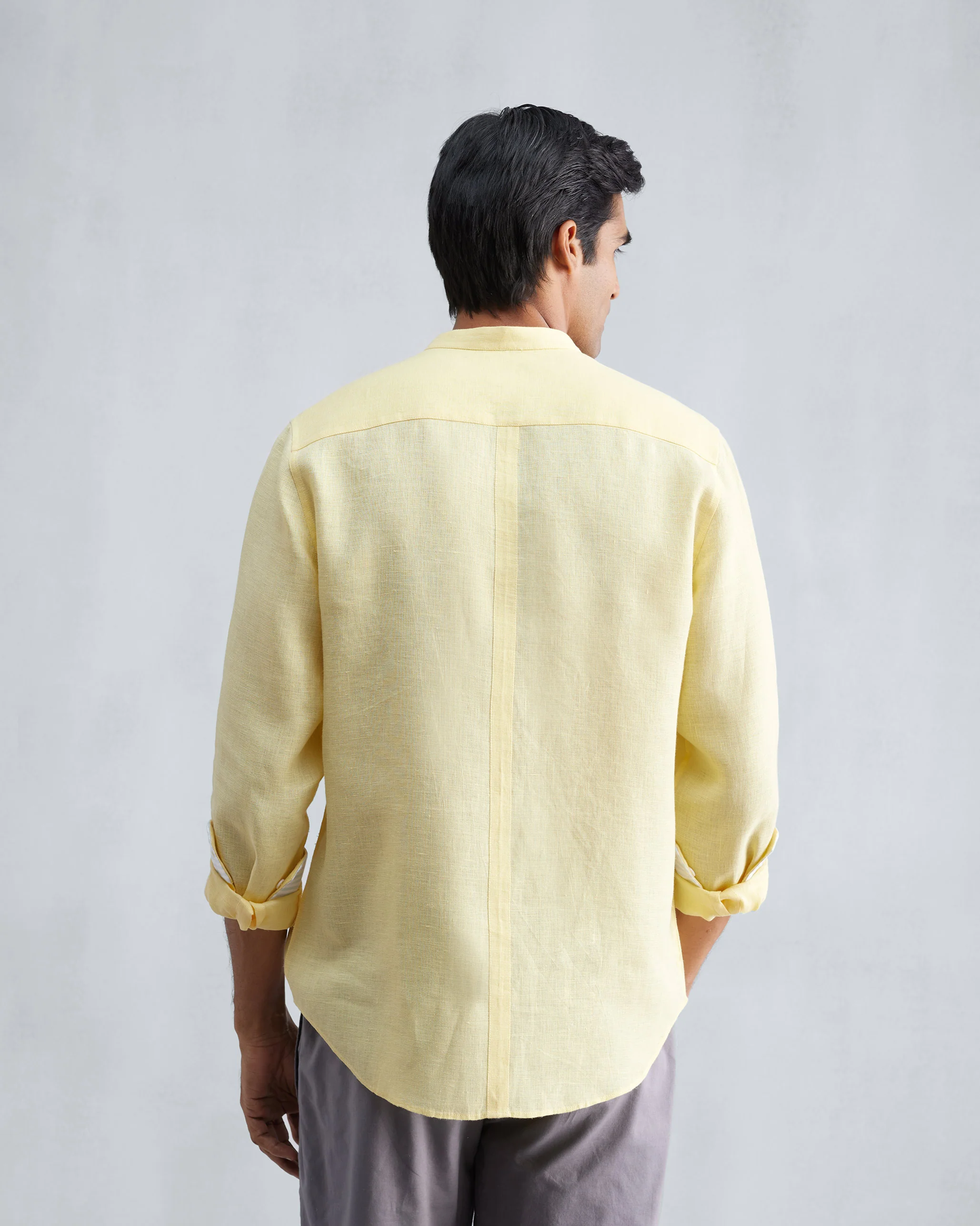 Nawab Shirt - Lemon - Image 3
