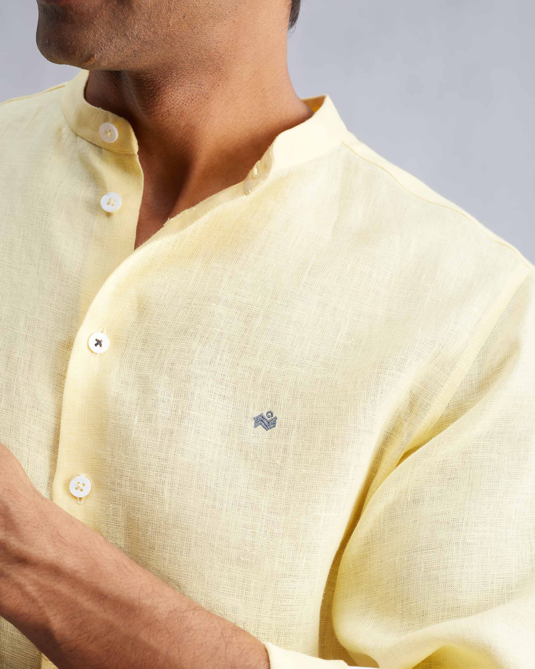 Nawab Shirt - Lemon - Image 5