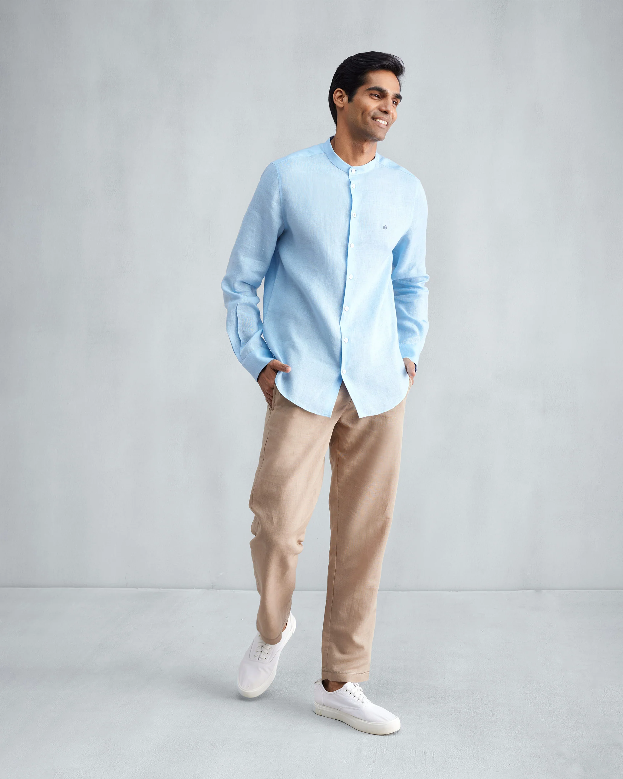 Nawab Shirt - Light Blue - Image 7