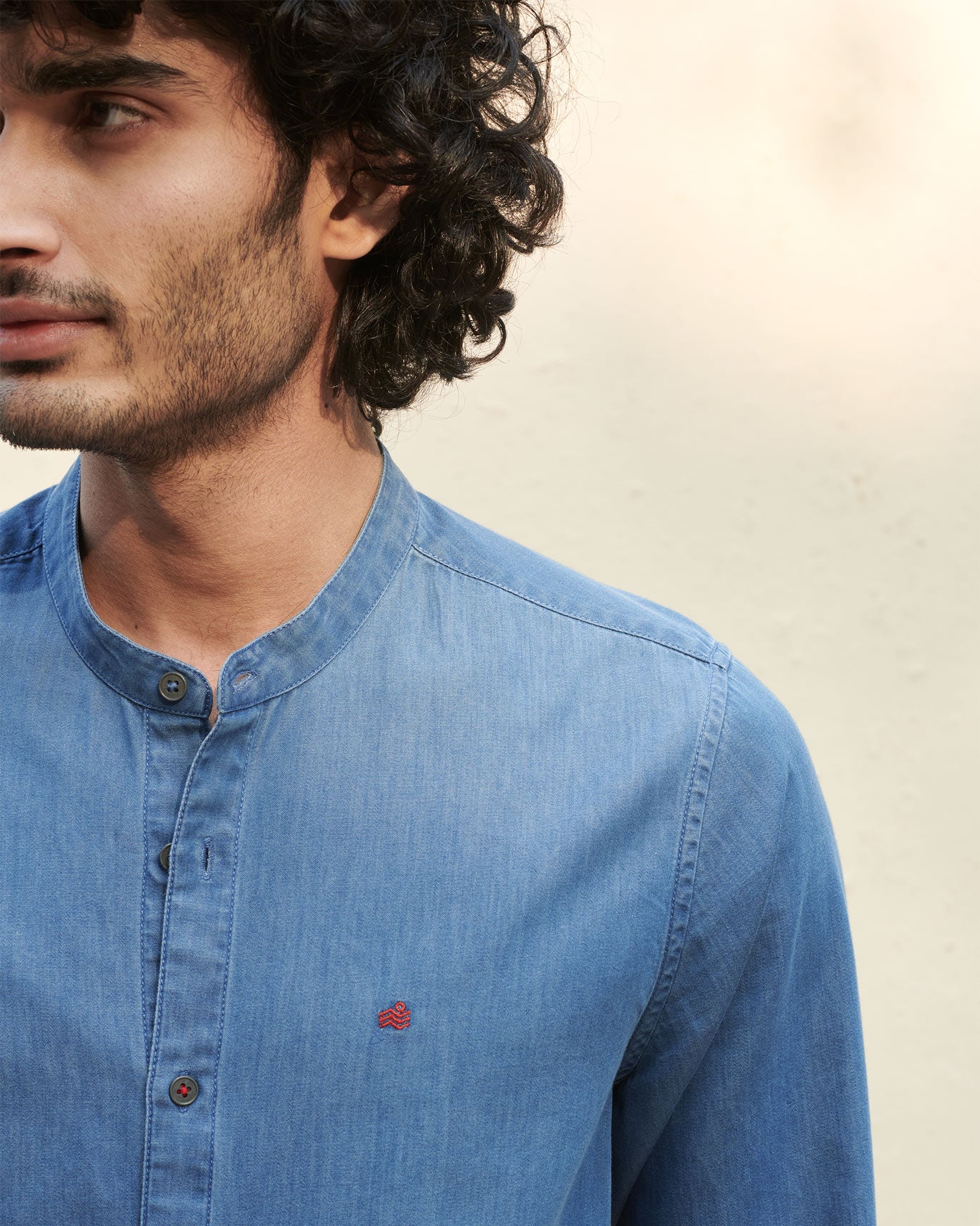 Nawab Shirt - Light Blue - Image 4