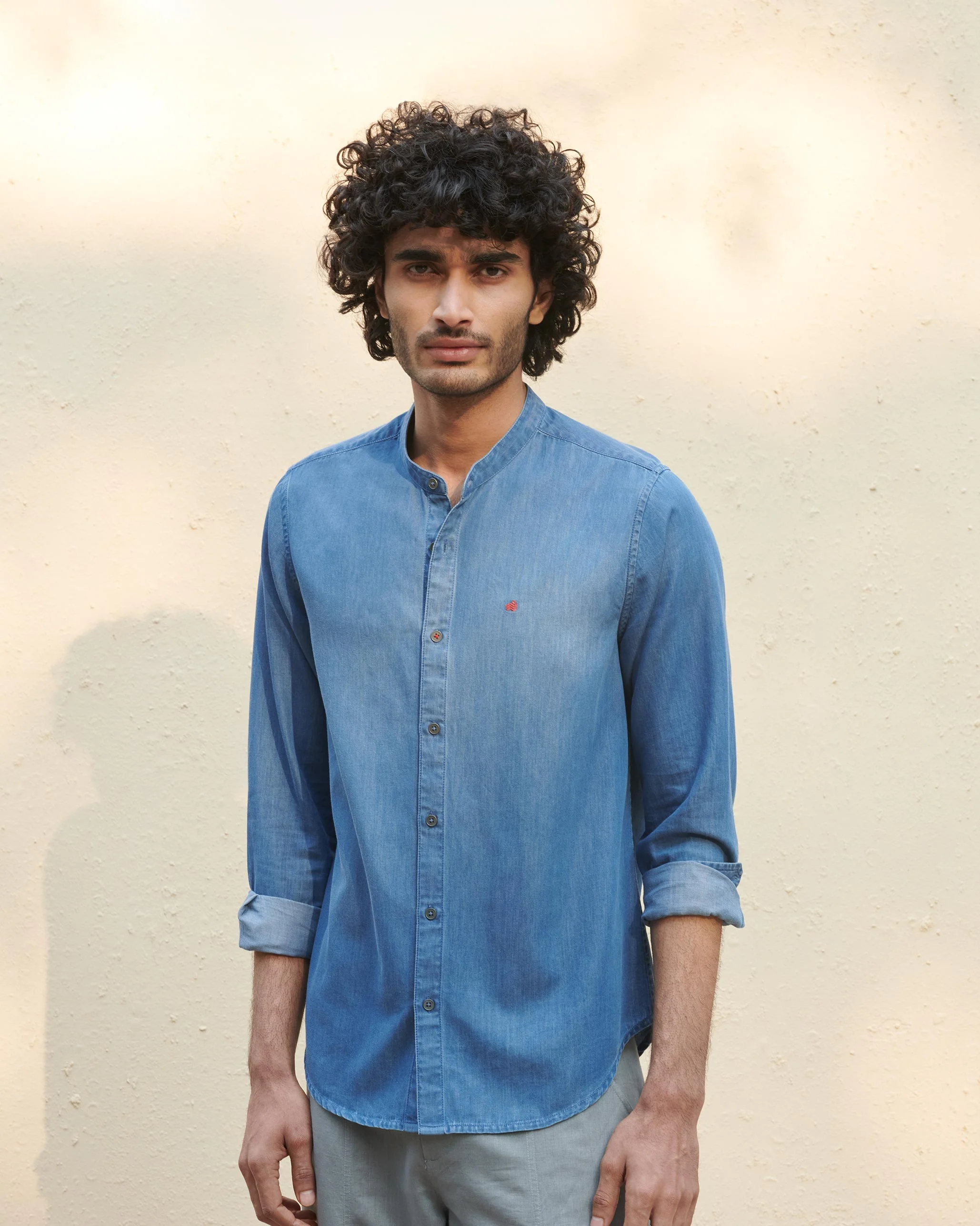Nawab Shirt - Light Blue - Image 5