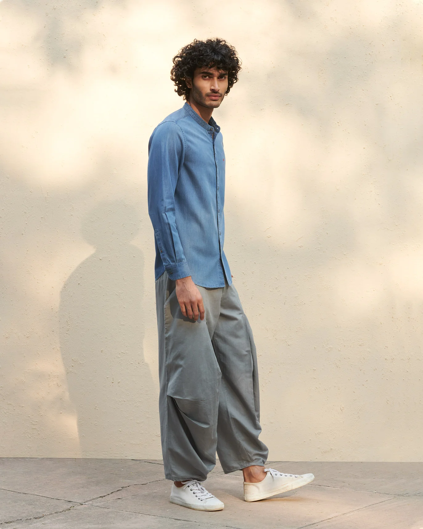 Nawab Shirt - Light Blue - Image 7