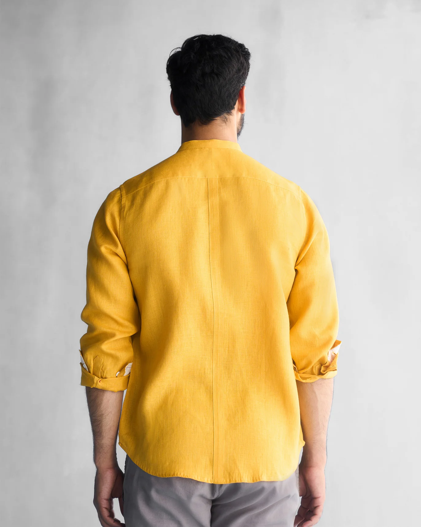 Nawab Shirt - Ochre - Image 5