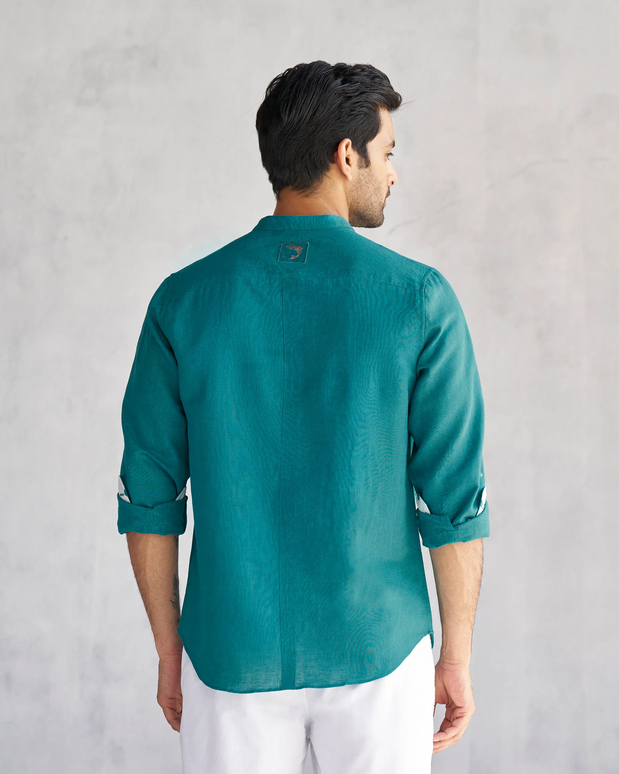 Nawab Shirt - Teal Tssxnb - Image 5