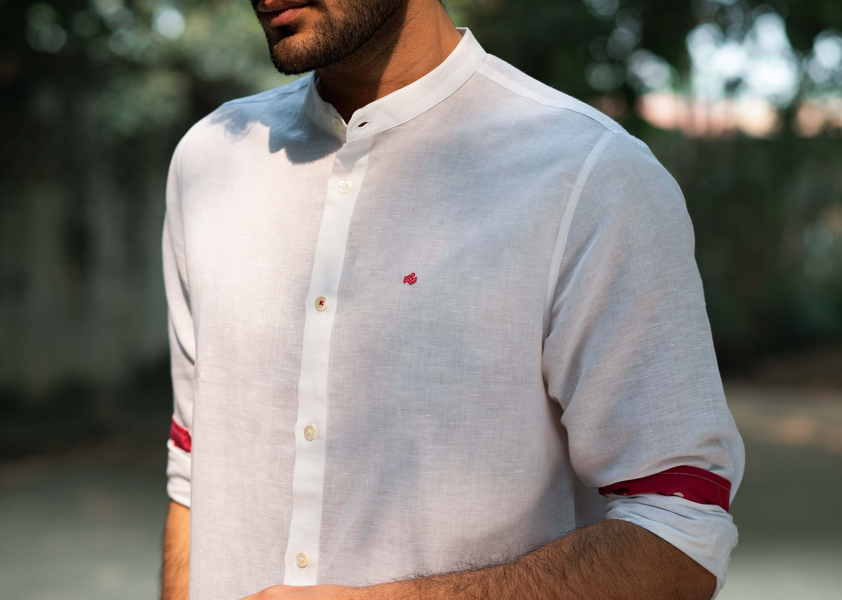 Nawab Shirt - White - Image 3
