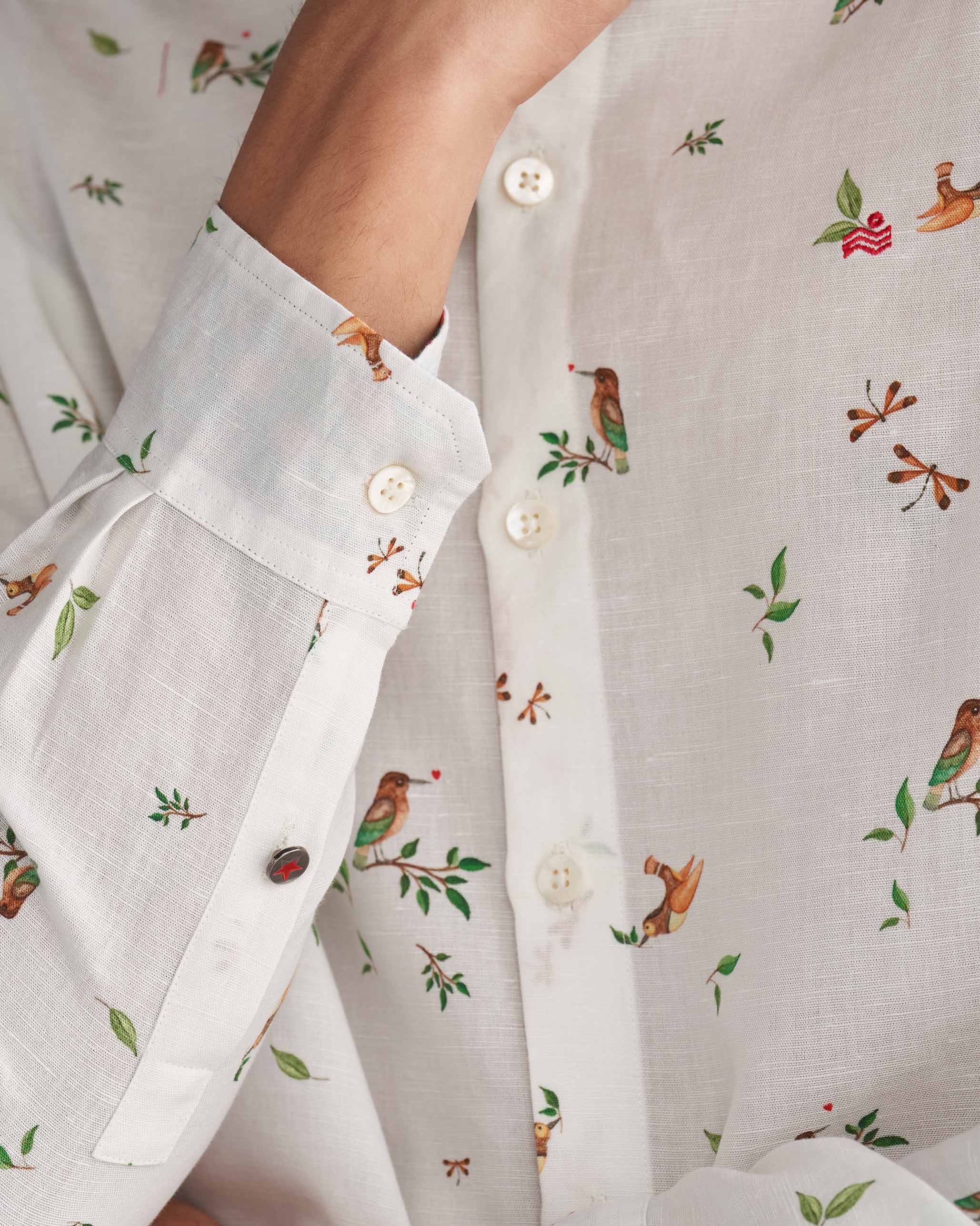 Nawab Shirt - White - Image 2