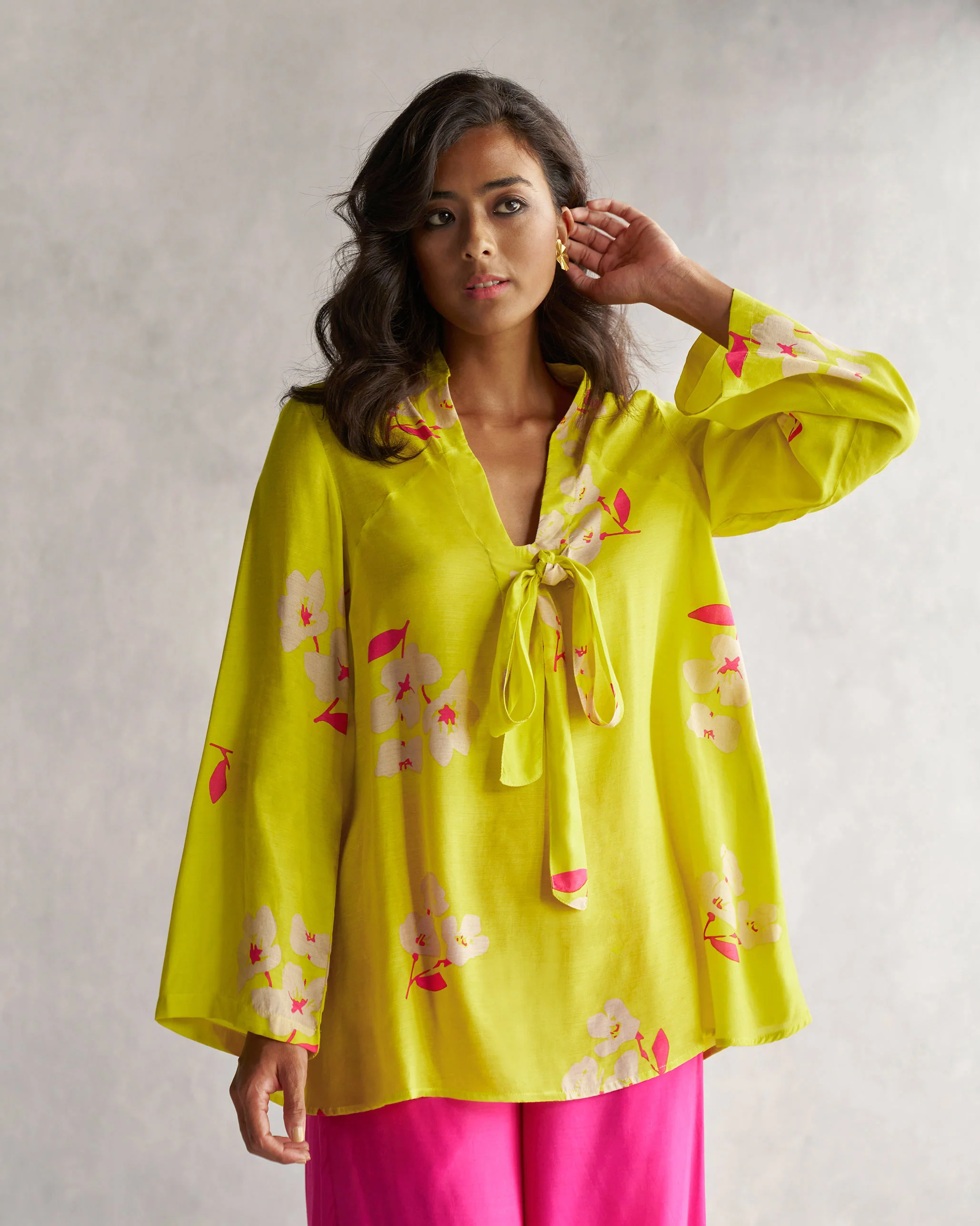 Necktie Top - Lime - Image 4
