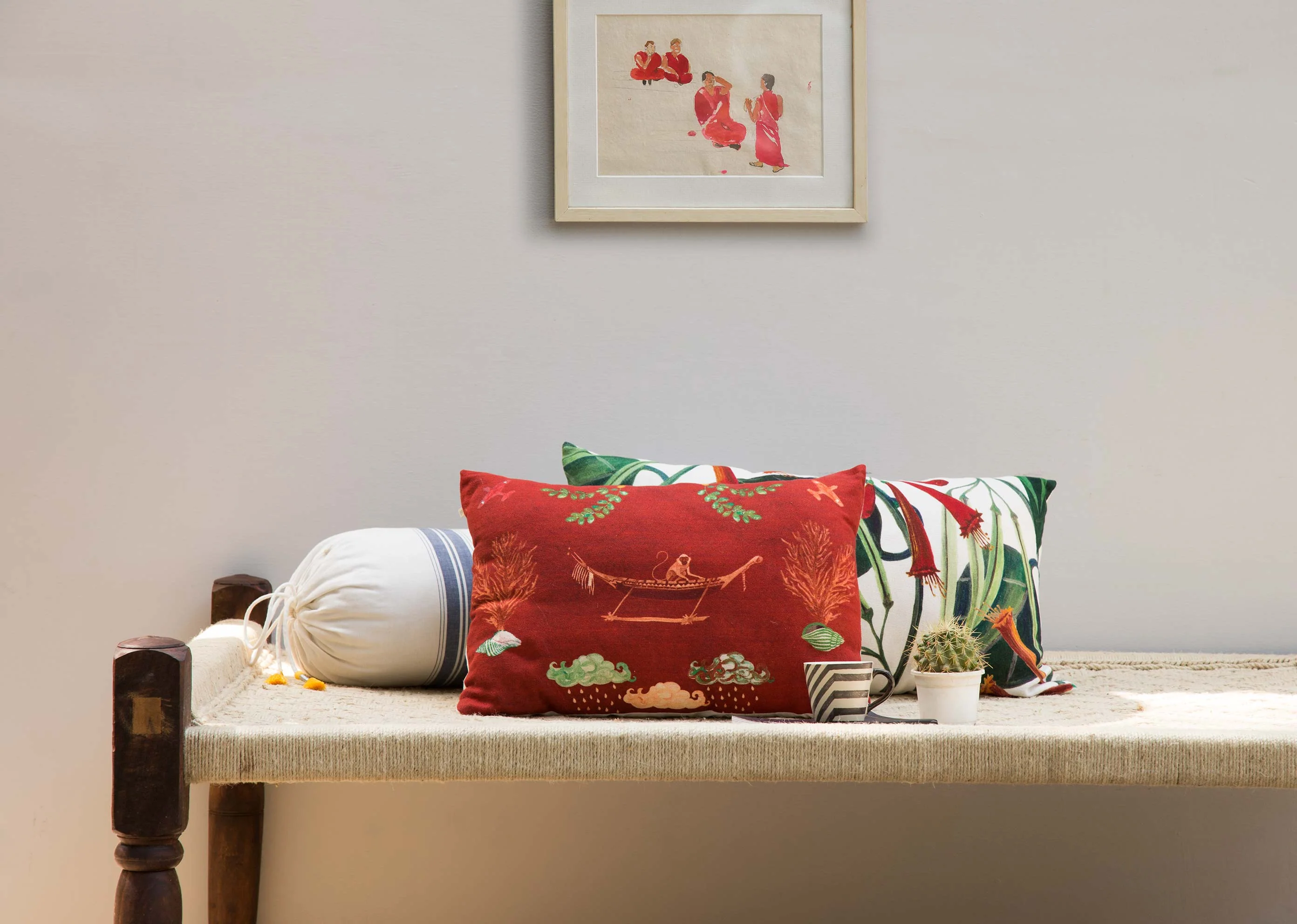 Negombo Lumbar Cushion Cover - Image 3