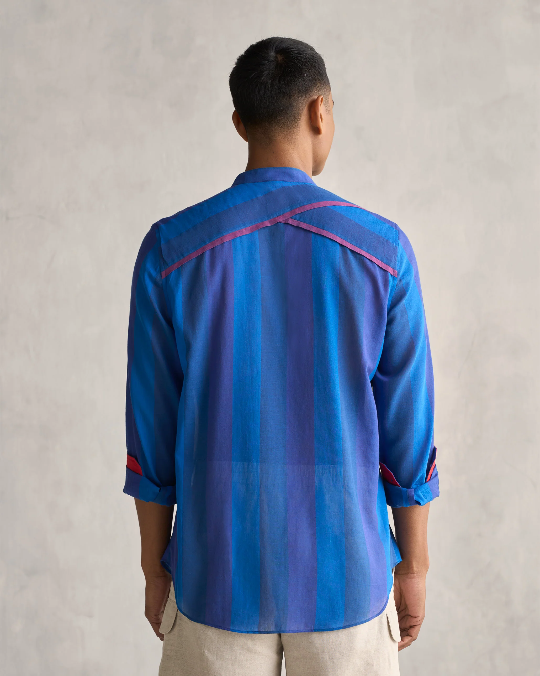 Neil Shirt - Blue Stripes - Image 5