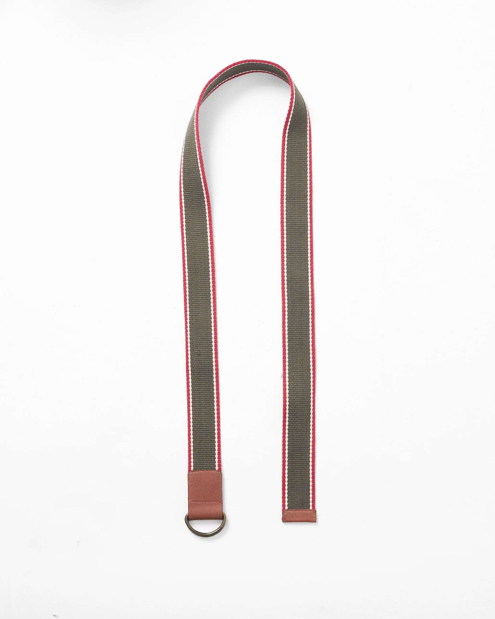 Nico Belt - Olive & Red - Image 3