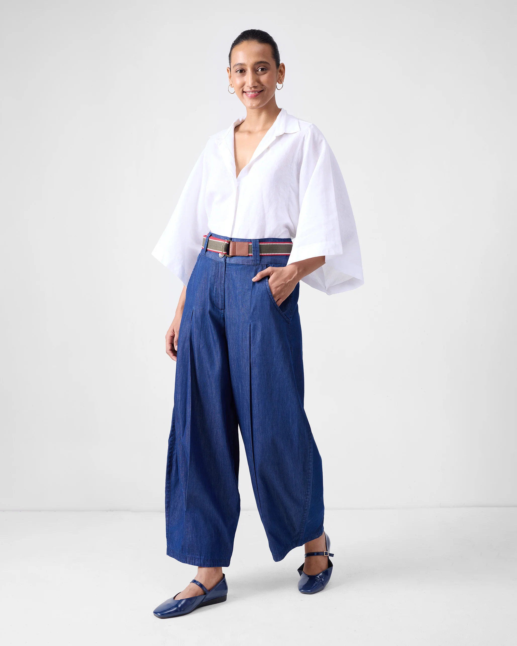 Nico Belt - Olive & Red - Image 4