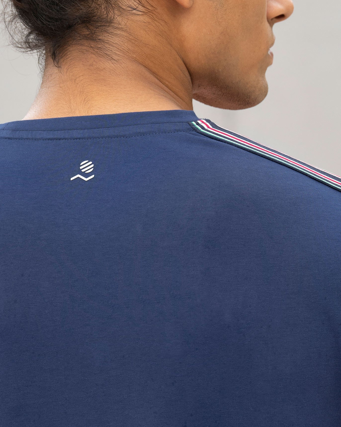 Nico Crew Neck T-shirt - Navy - Image 5