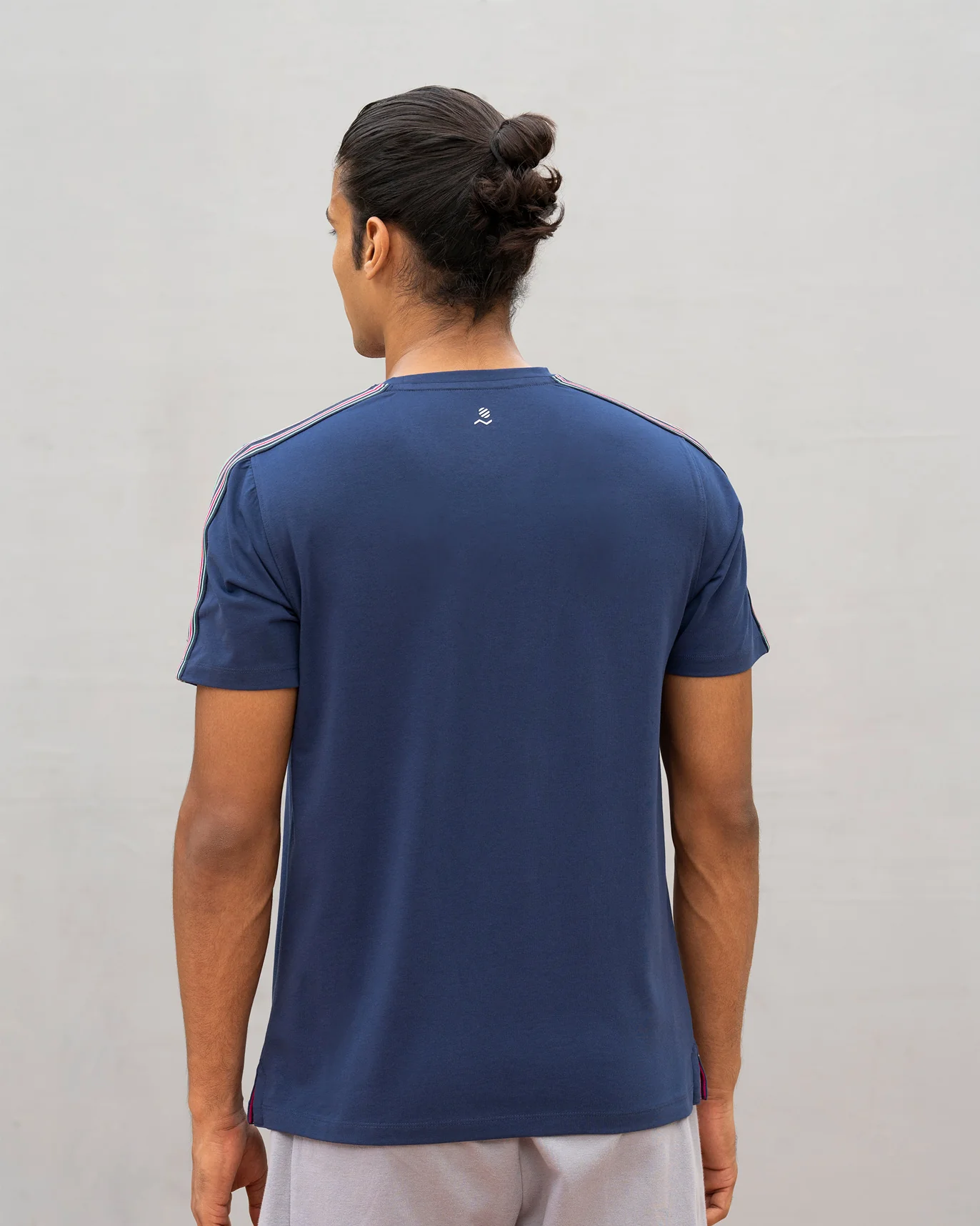 Nico Crew Neck T-shirt - Navy - Image 6