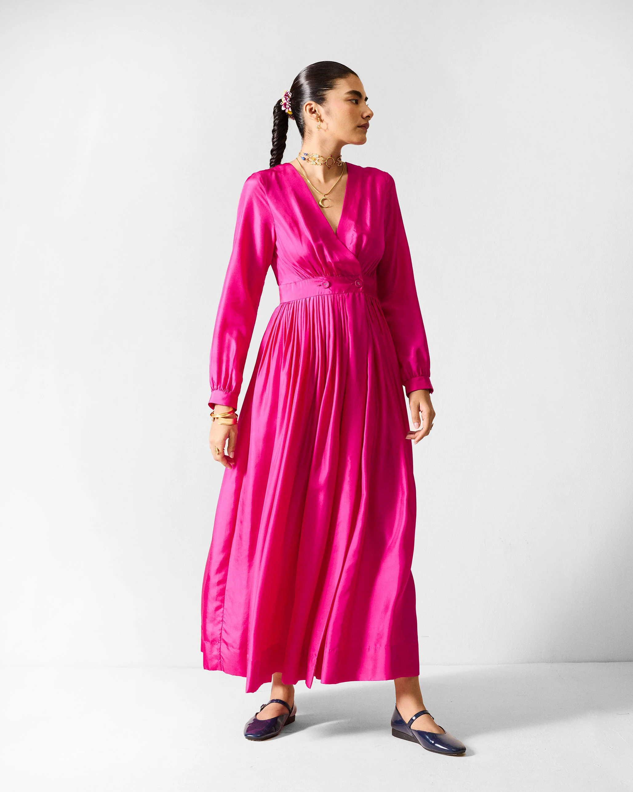 Nico Dress - Fuchsia - Image 4