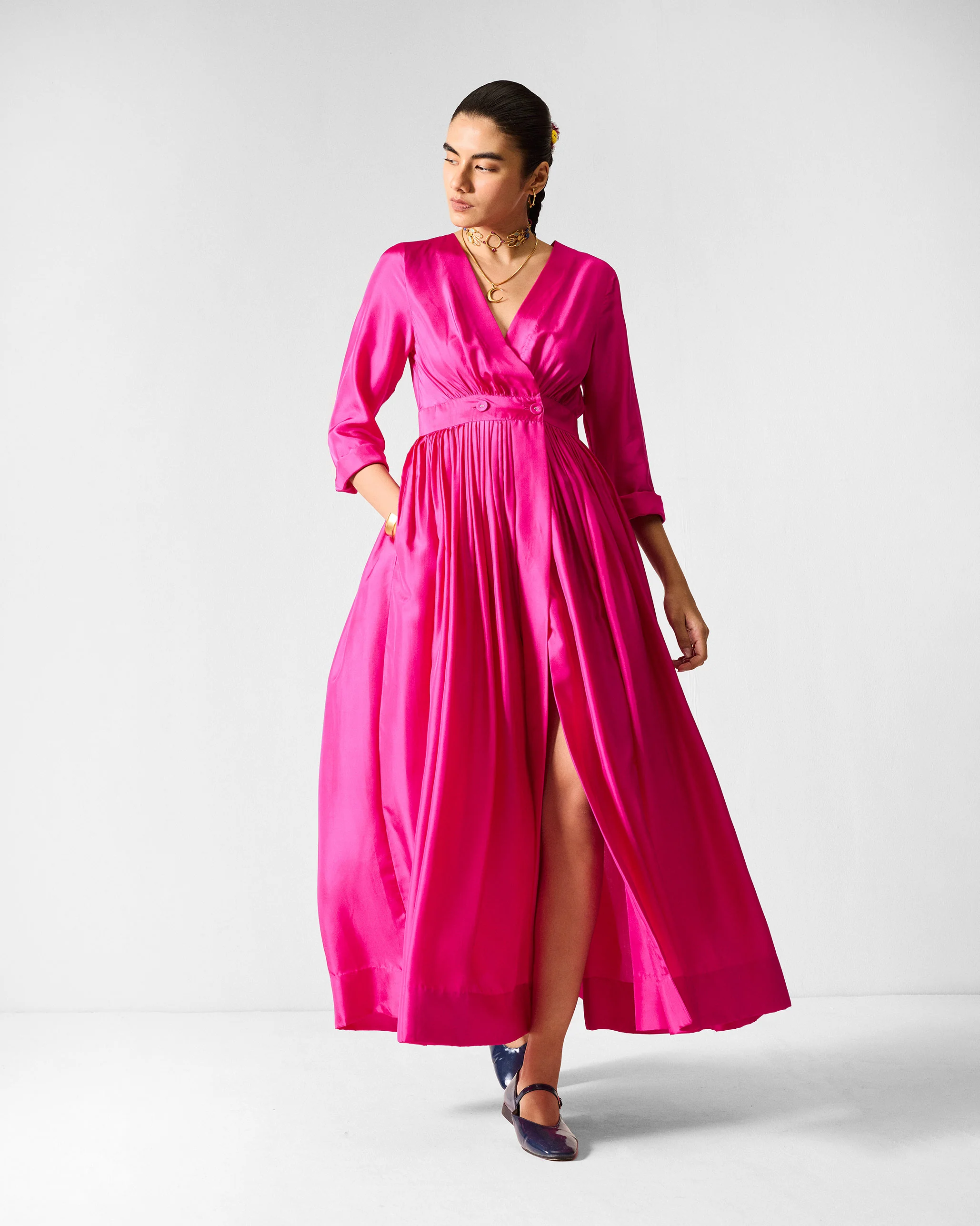 Nico Dress - Fuchsia - Image 8