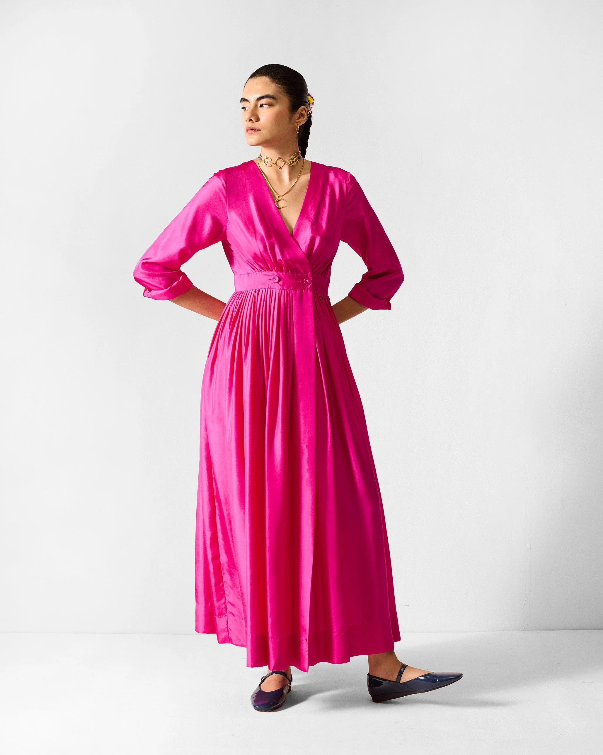 Nico Dress - Fuchsia - Image 9