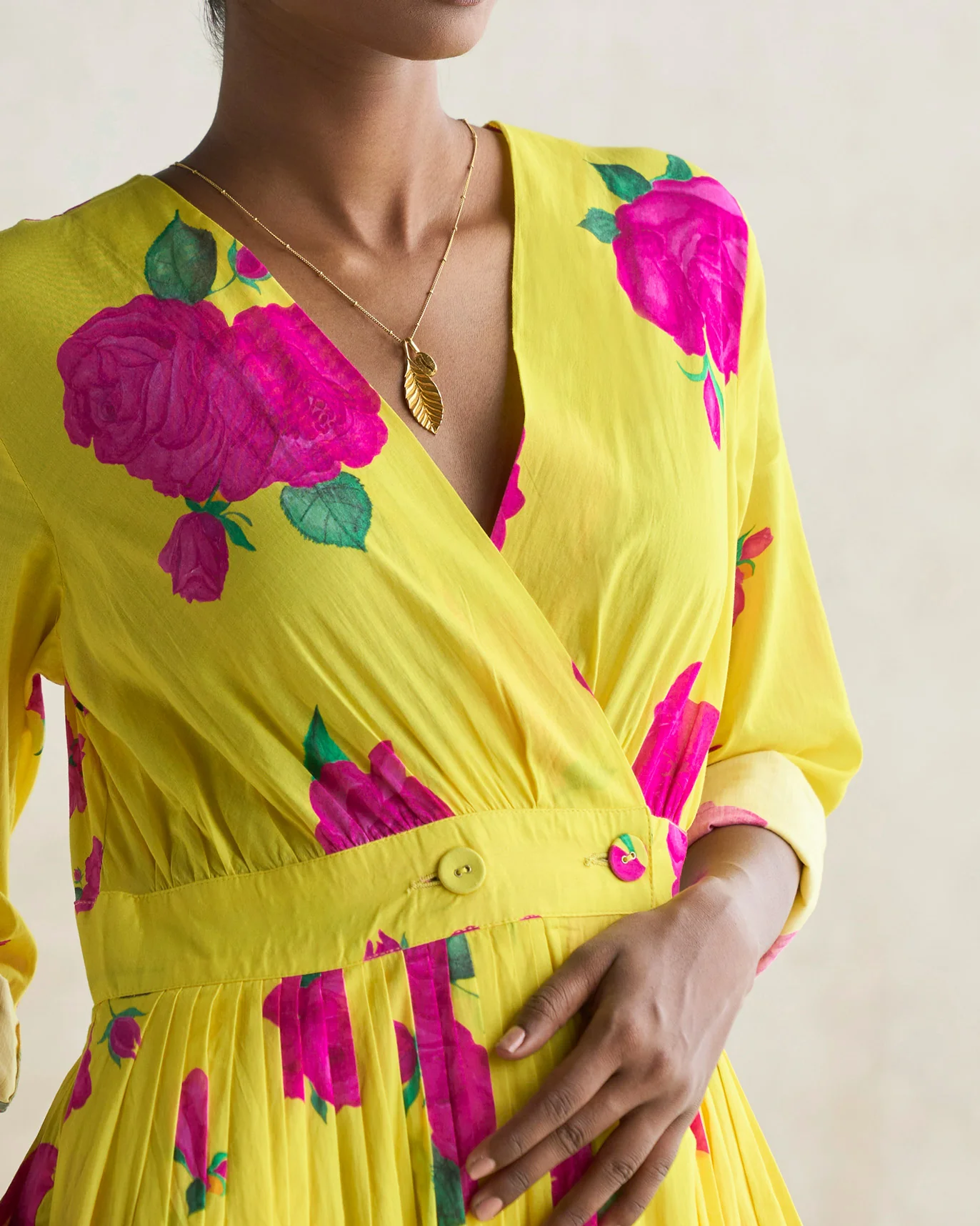 Nico Dress - Yellow - Image 2
