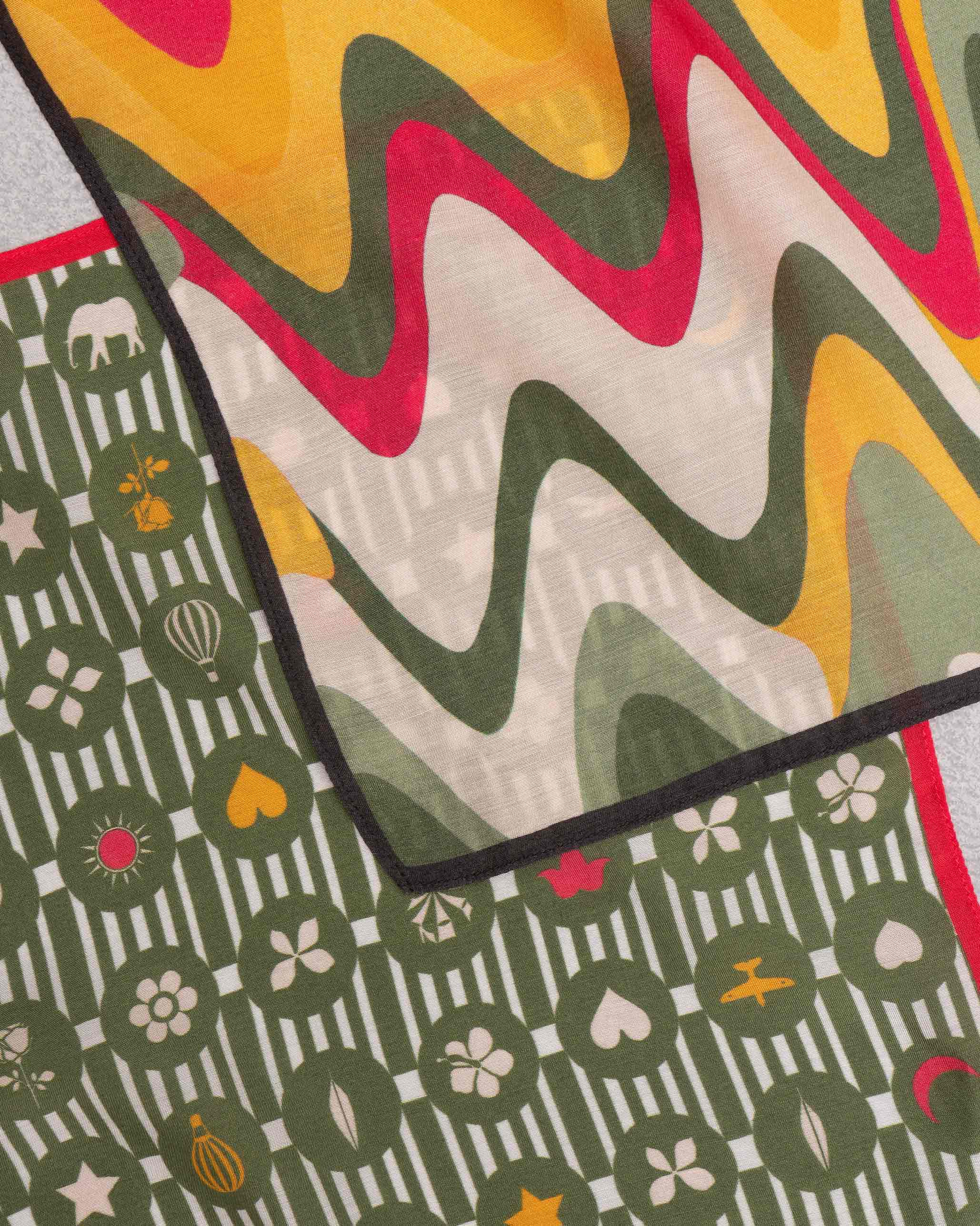 Nico Pocket Squares - Multi Colour - Image 3