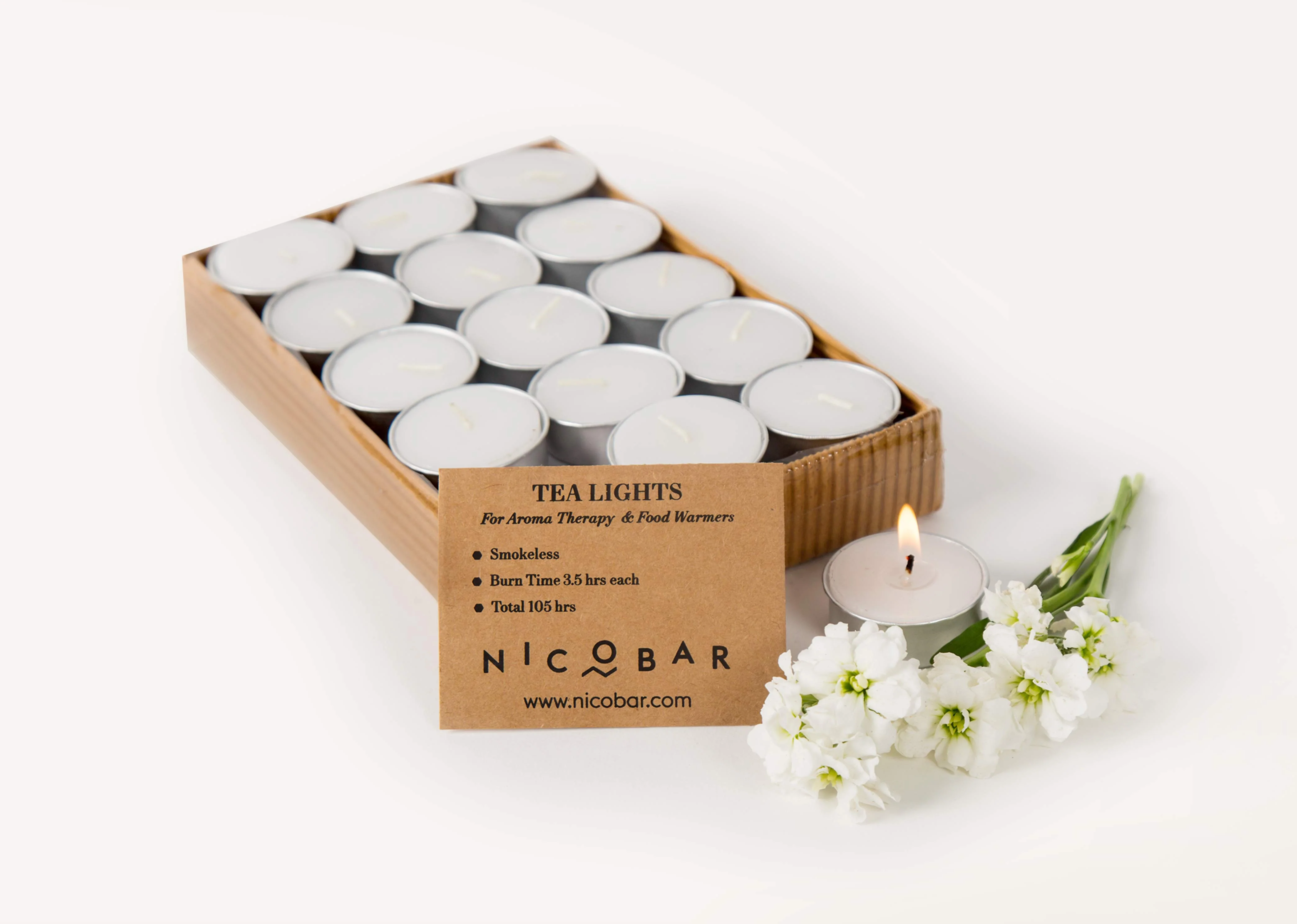 Nico Tea lights (Set of 30) - Image 3